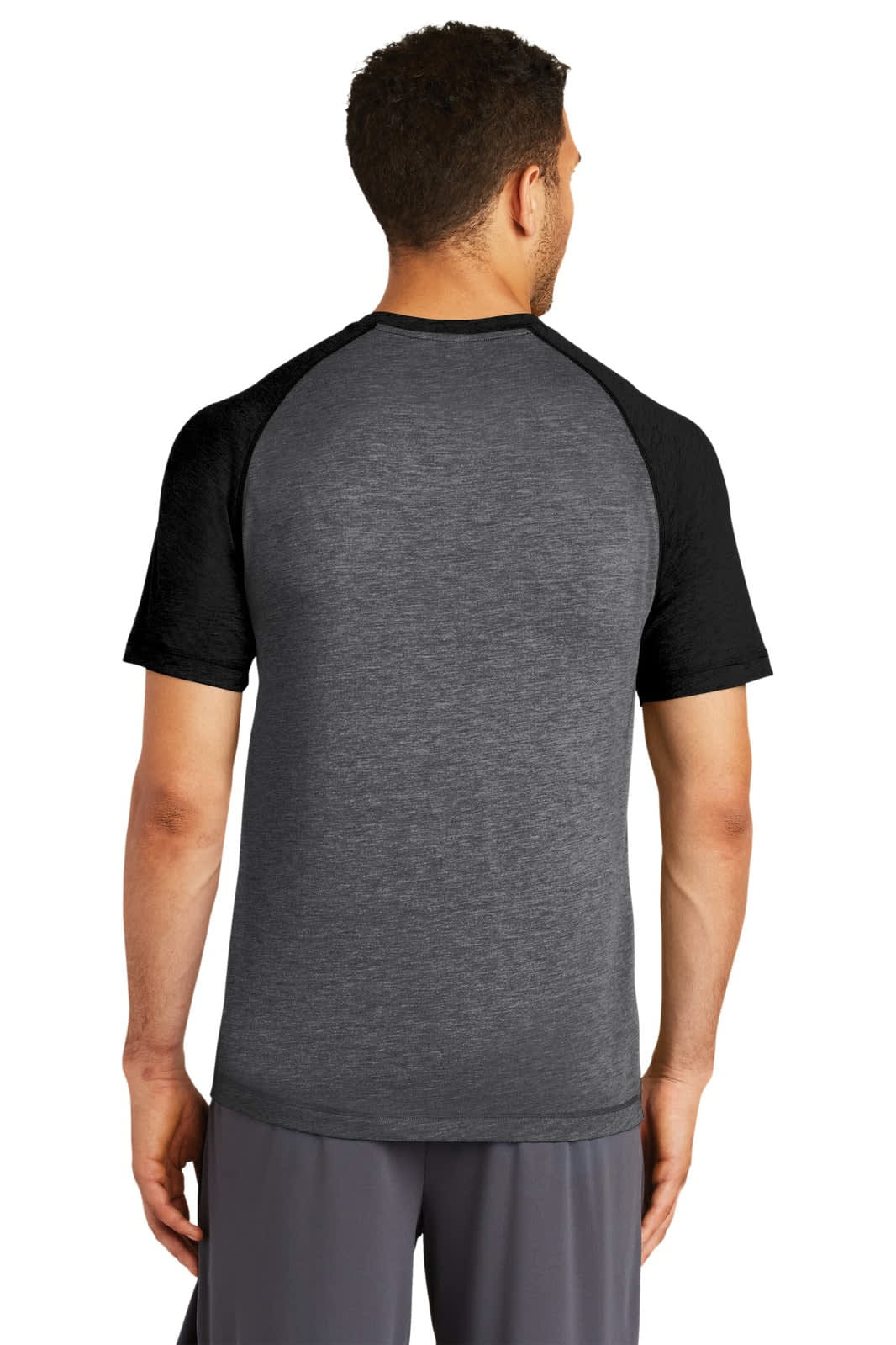 Sport-Tek  PosiCharge  Tri-Blend Wicking Raglan Tee