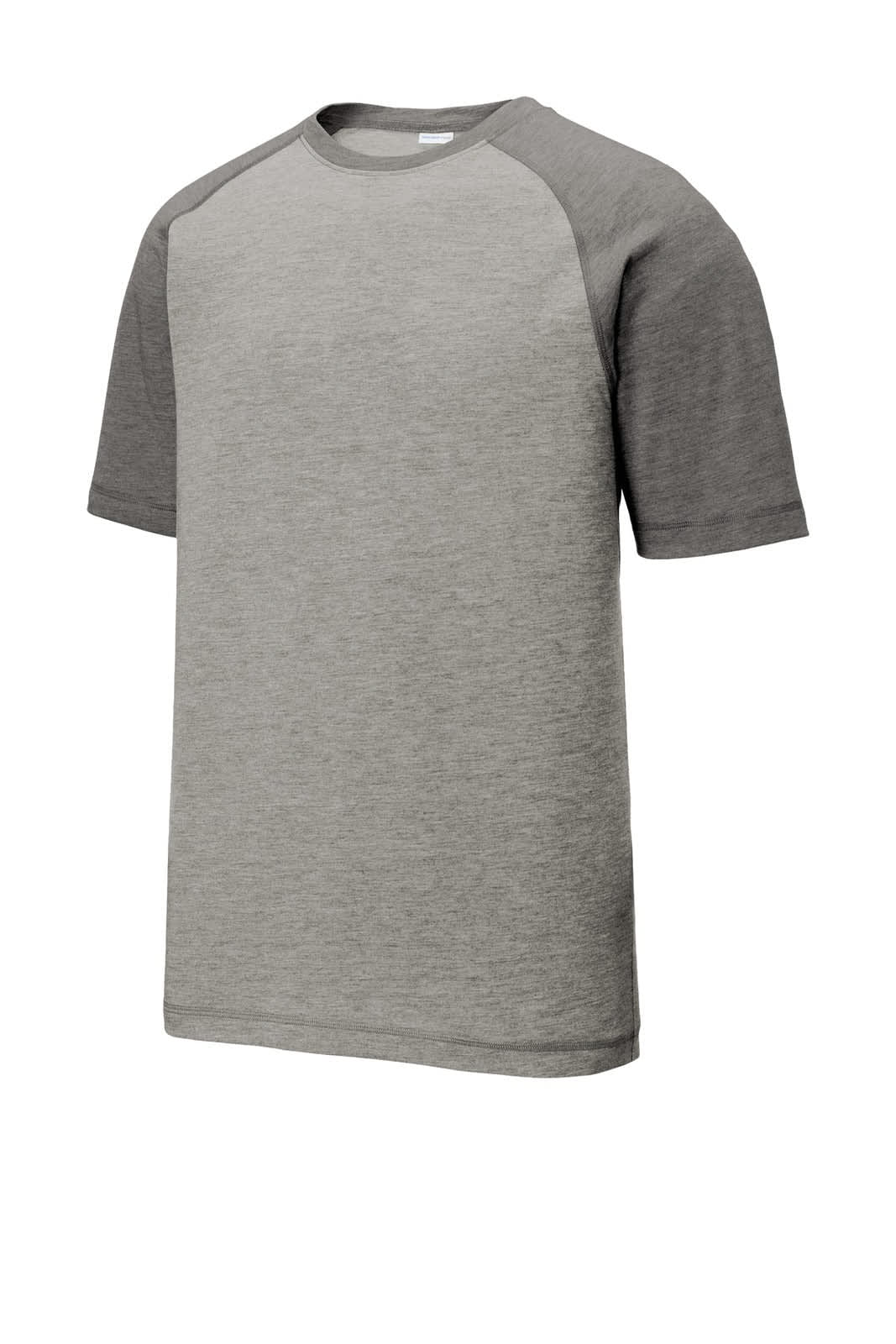 Sport-Tek  PosiCharge  Tri-Blend Wicking Raglan Tee