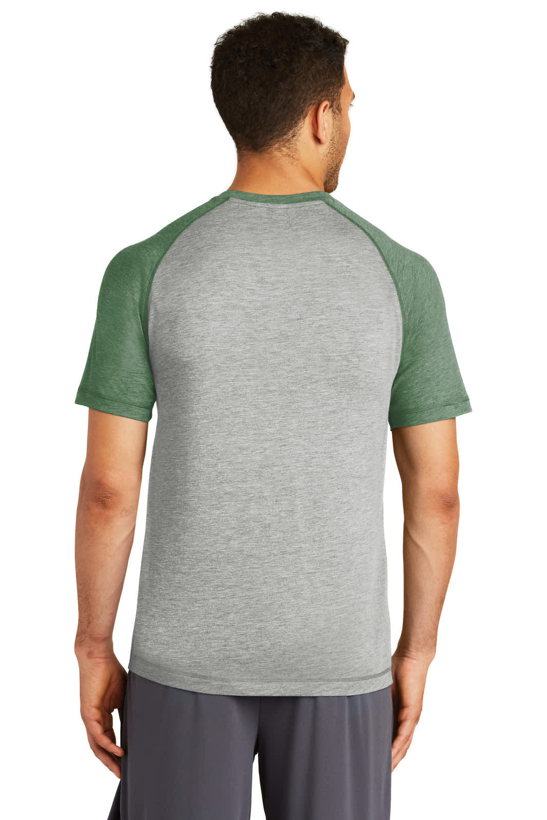 Sport-Tek  PosiCharge  Tri-Blend Wicking Raglan Tee