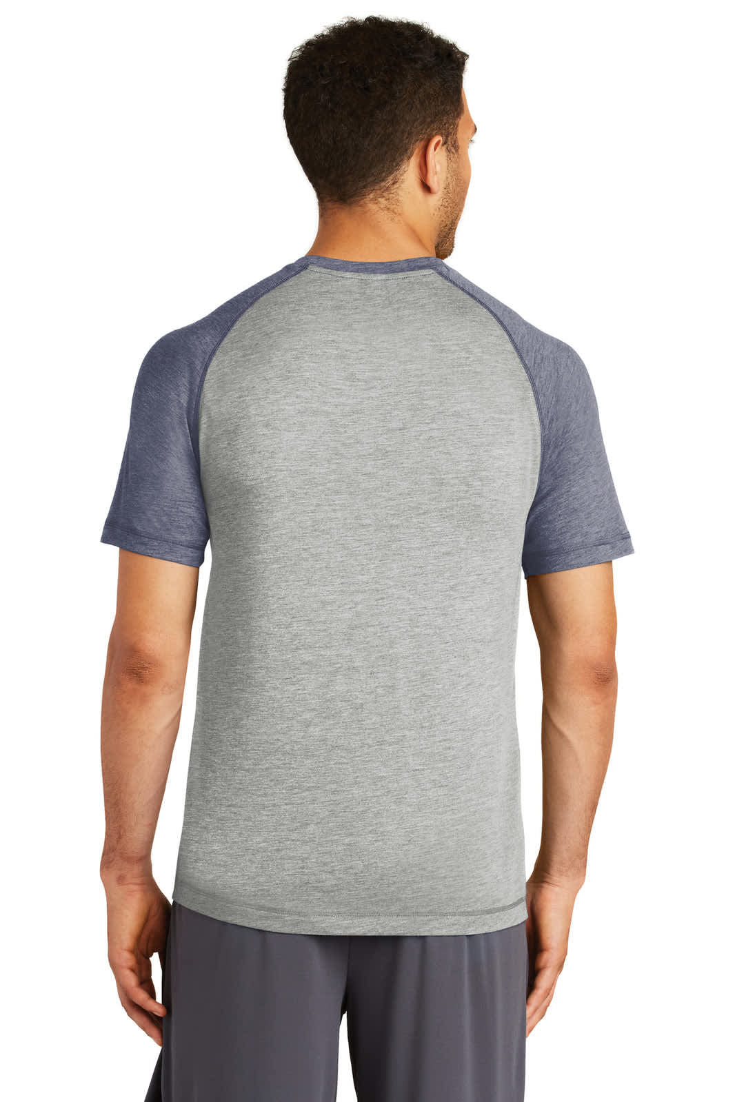 Sport-Tek  PosiCharge  Tri-Blend Wicking Raglan Tee