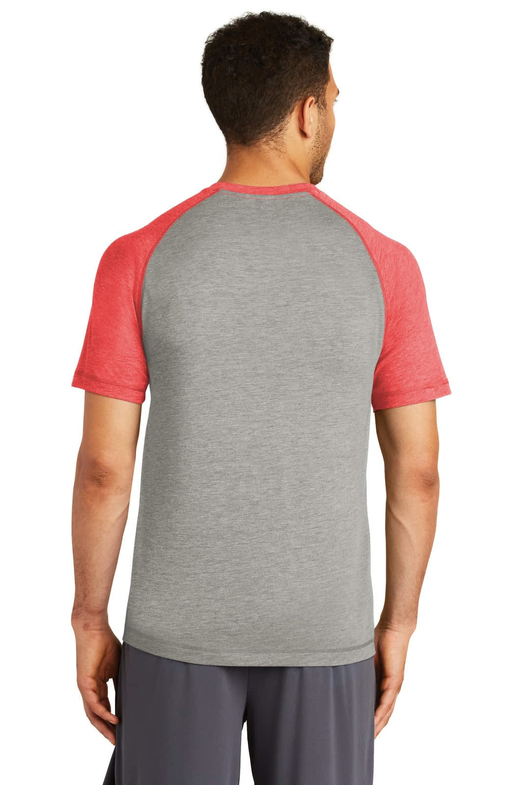 Sport-Tek  PosiCharge  Tri-Blend Wicking Raglan Tee