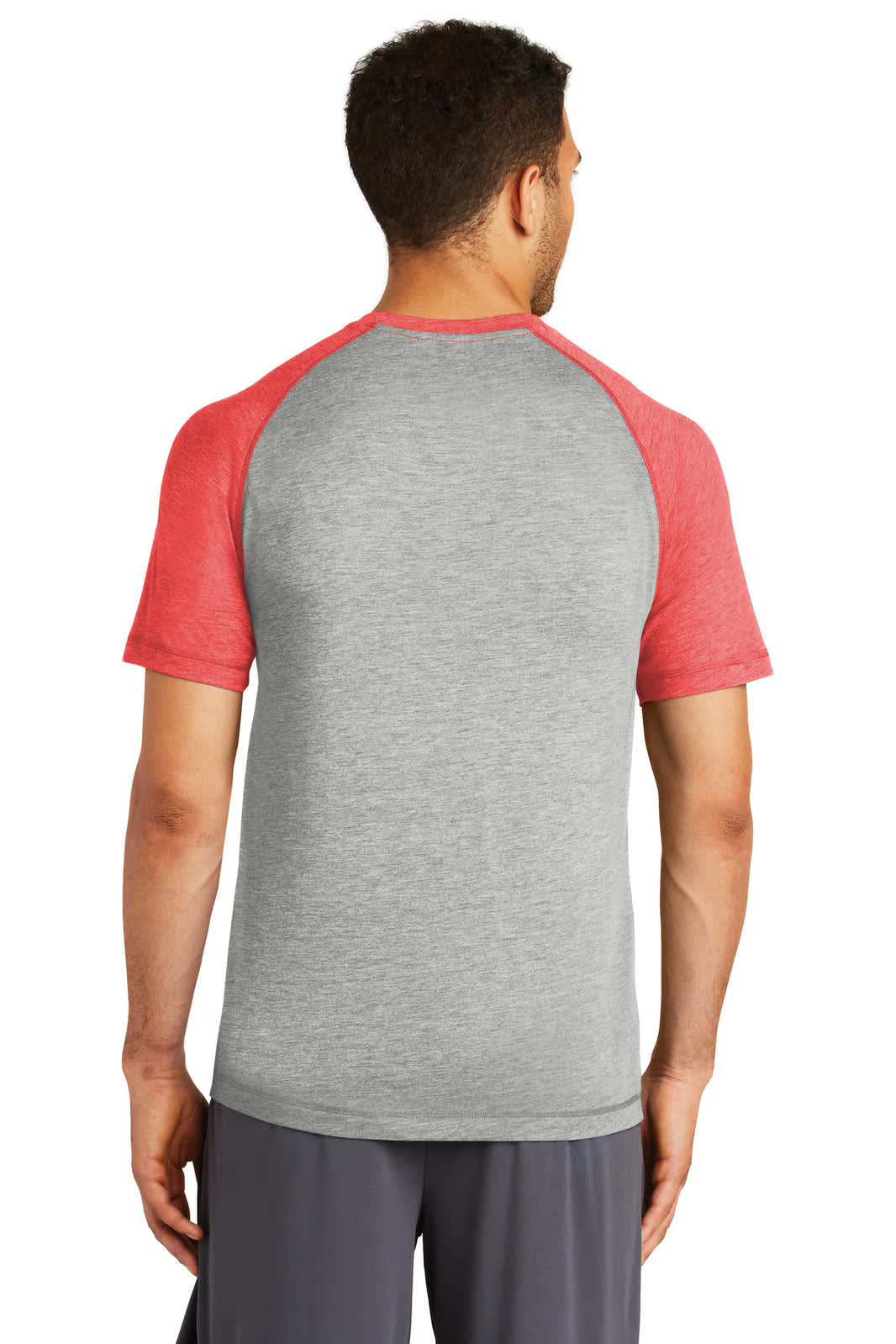 Sport-Tek  PosiCharge  Tri-Blend Wicking Raglan Tee