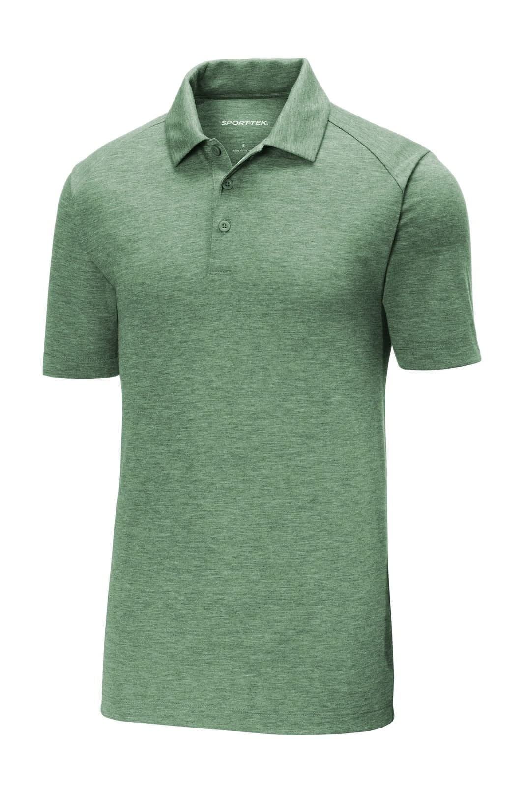 Sport-Tek  PosiCharge  Tri-Blend Wicking Polo