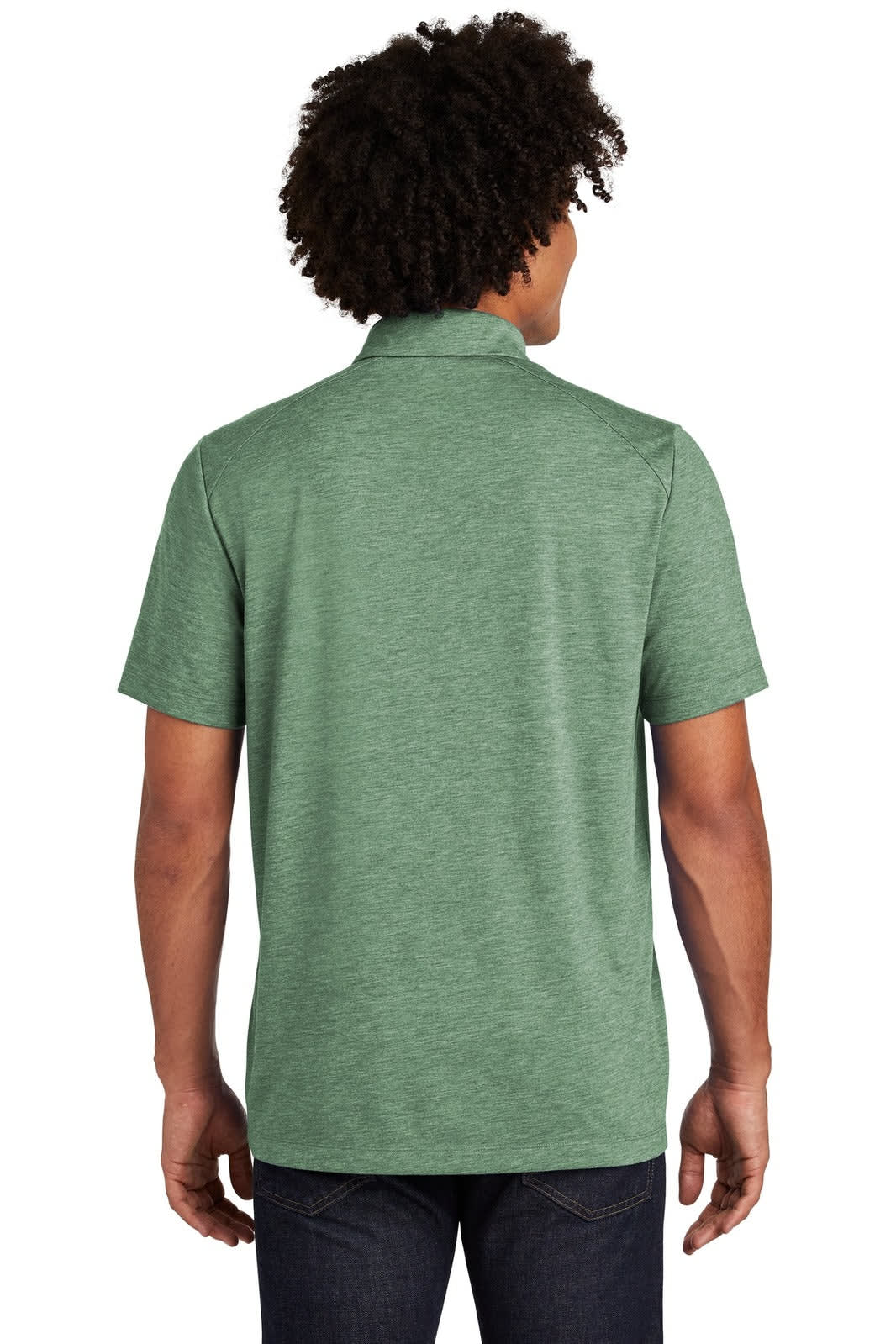 Sport-Tek  PosiCharge  Tri-Blend Wicking Polo