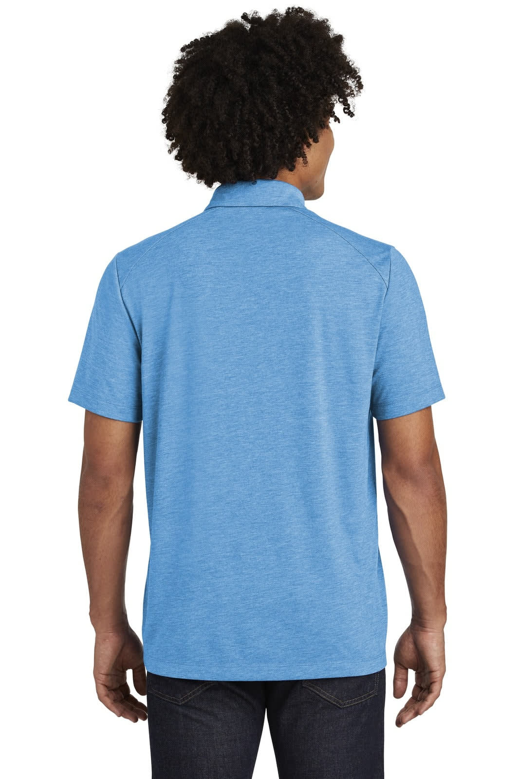 Sport-Tek  PosiCharge  Tri-Blend Wicking Polo