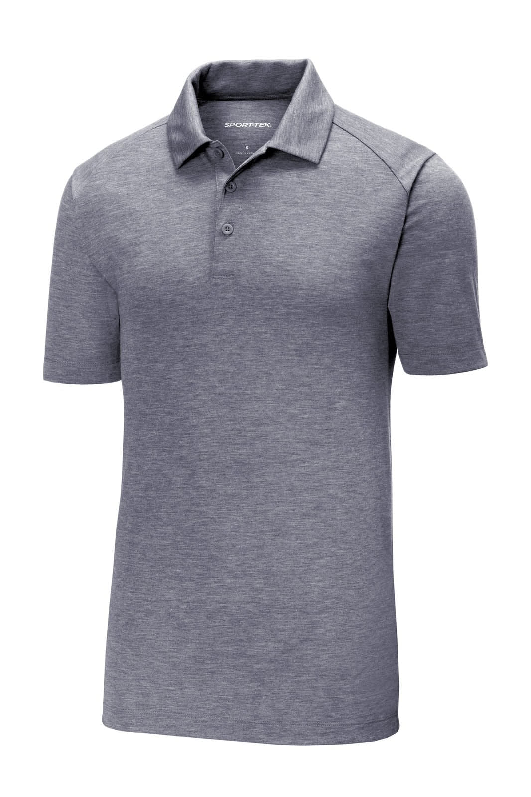 Sport-Tek  PosiCharge  Tri-Blend Wicking Polo