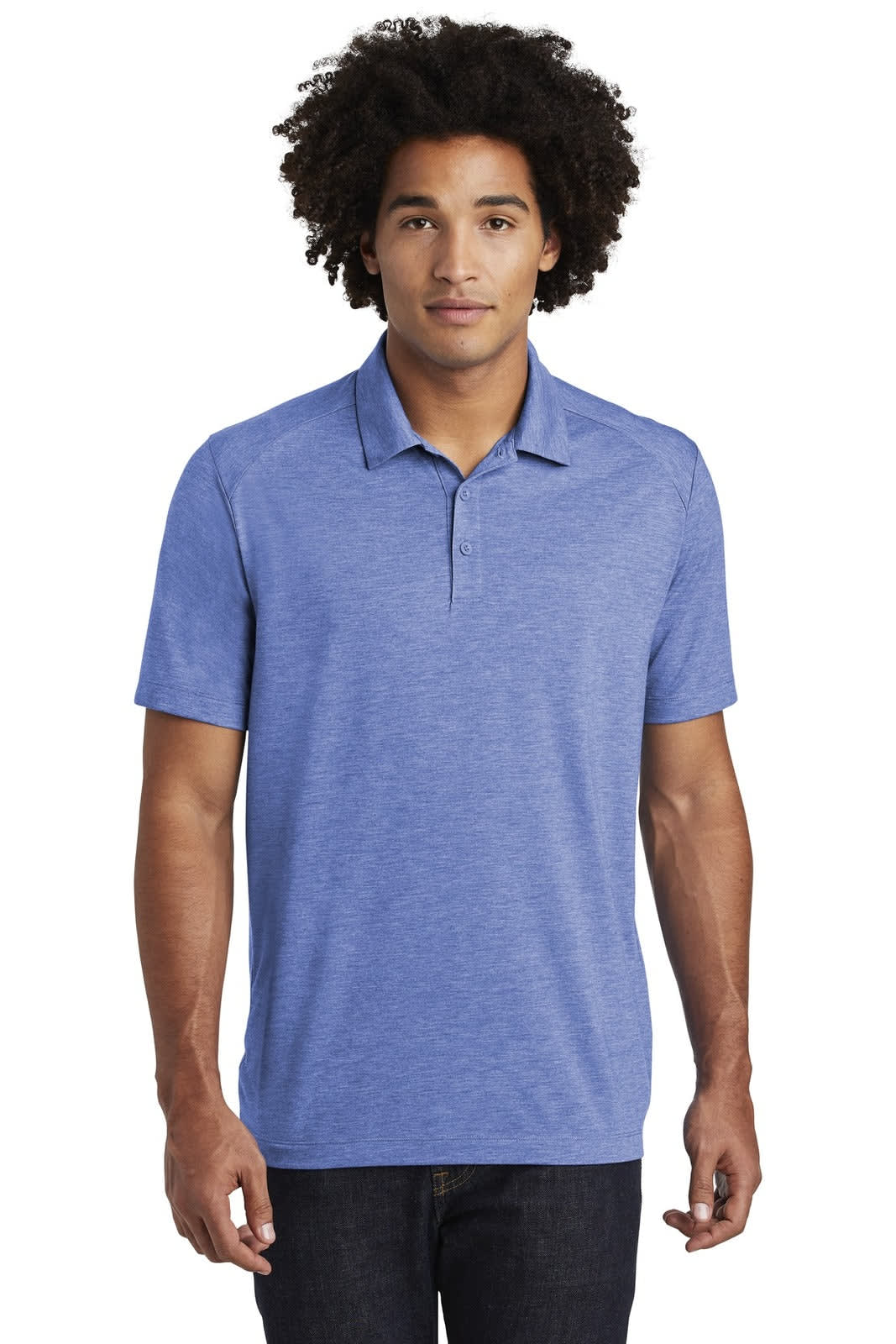 Sport-Tek  PosiCharge  Tri-Blend Wicking Polo