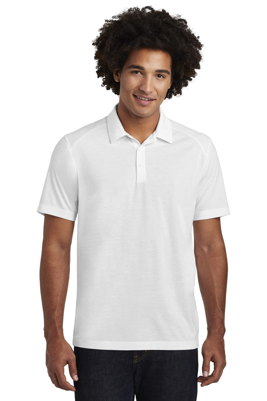 Sport-Tek  PosiCharge  Tri-Blend Wicking Polo