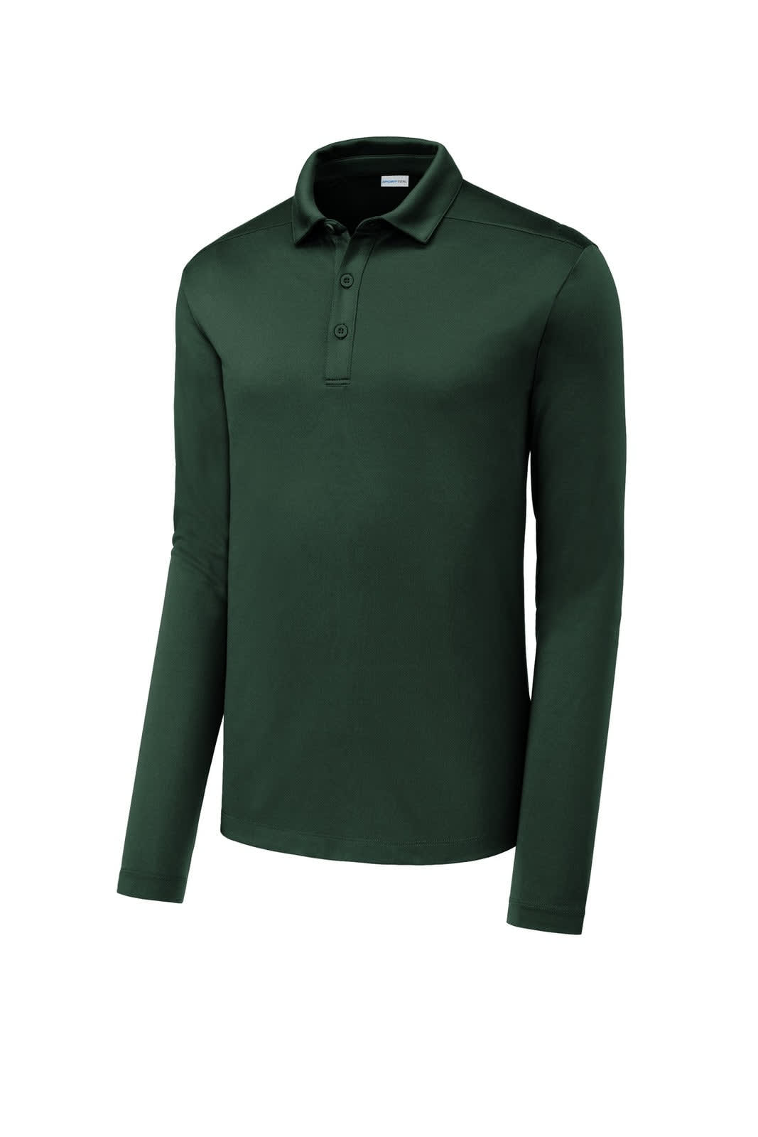 Sport-Tek Posi-UV Pro Long Sleeve Polo