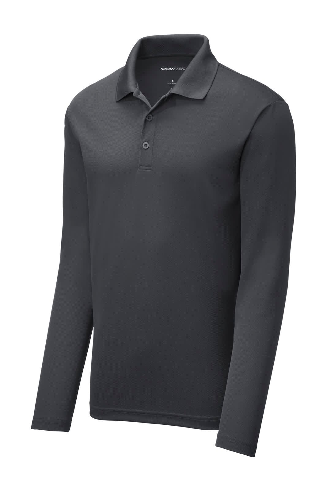 Sport-Tek  PosiCharge  RacerMesh  Long Sleeve Polo
