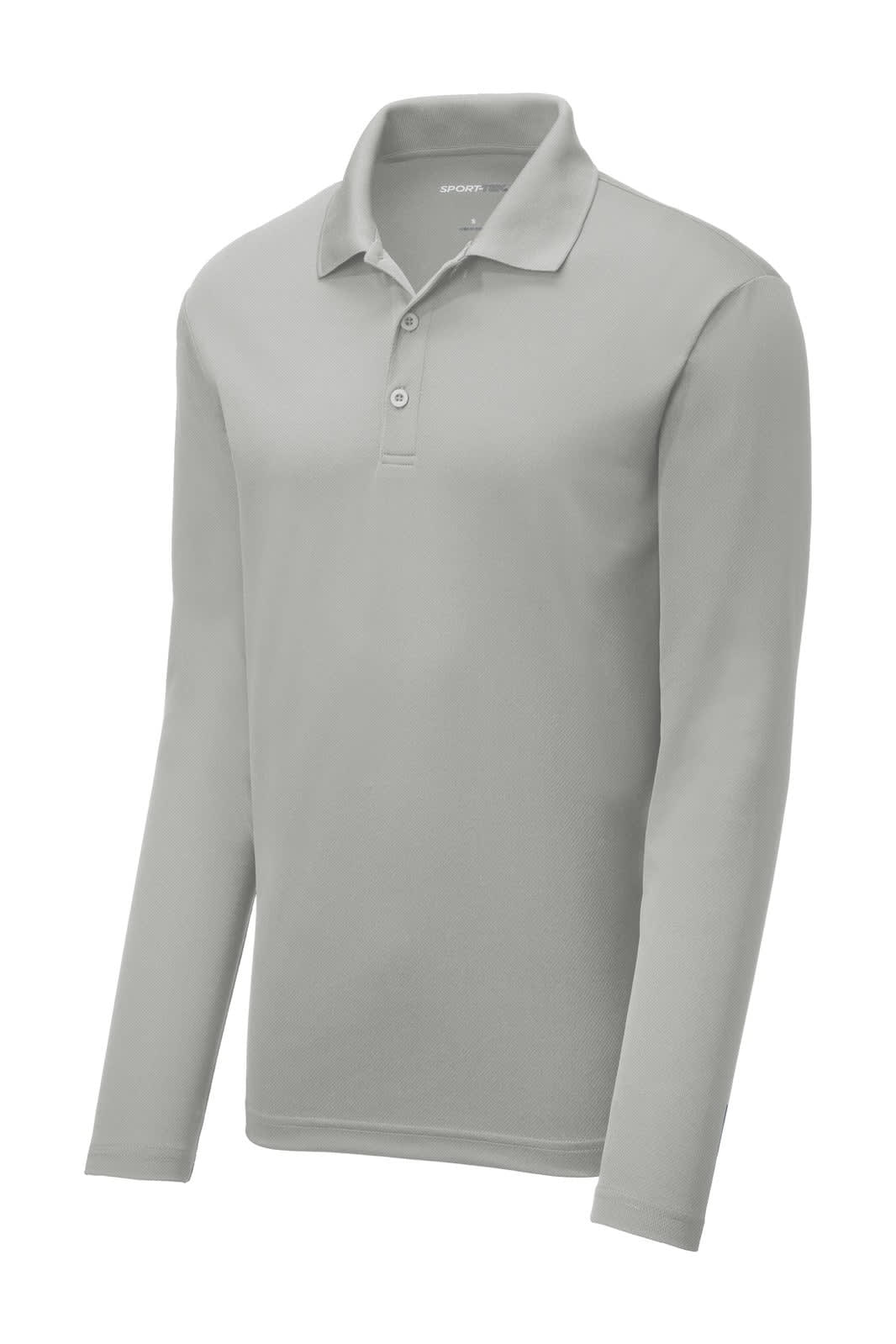 Sport-Tek  PosiCharge  RacerMesh  Long Sleeve Polo