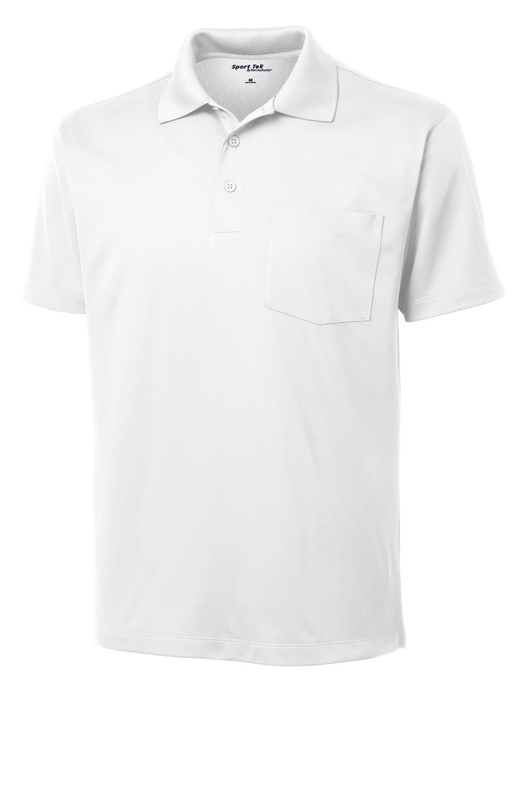 Sport-Tek Micropique Sport-Wick Pocket Polo