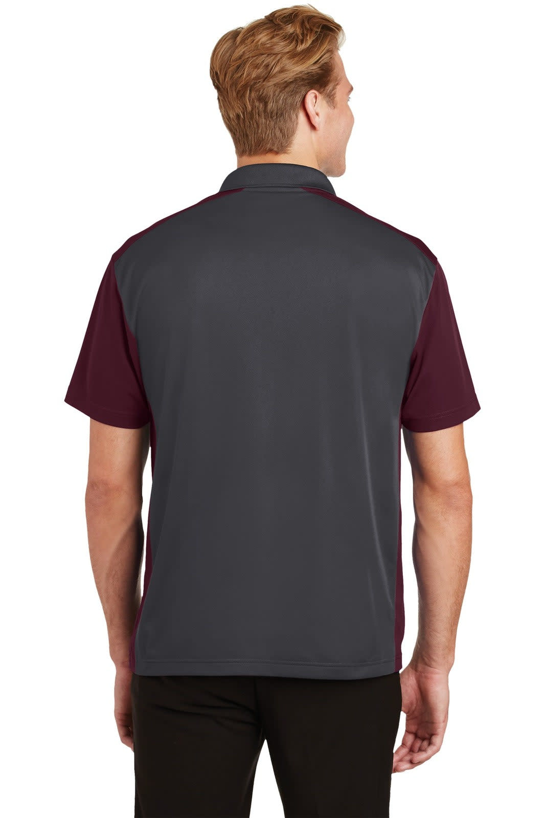 Sport-Tek Colorblock Micropique Sport-Wick Polo