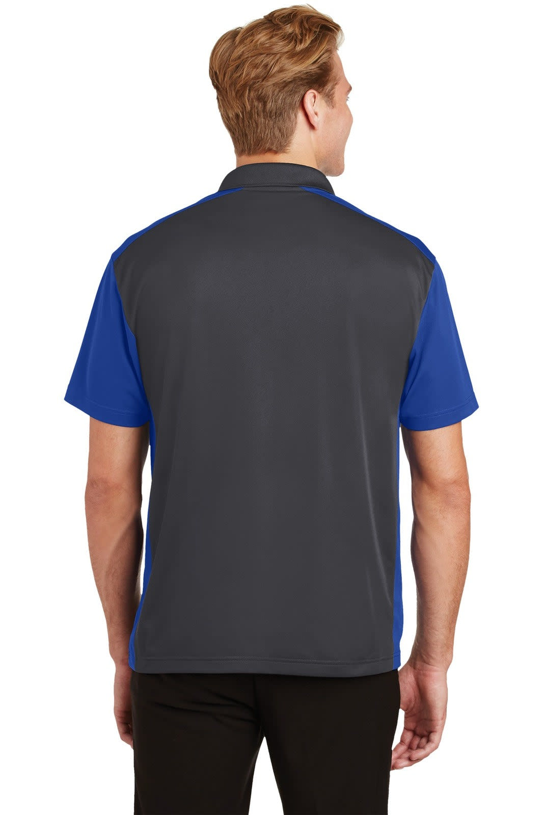 Sport-Tek Colorblock Micropique Sport-Wick Polo