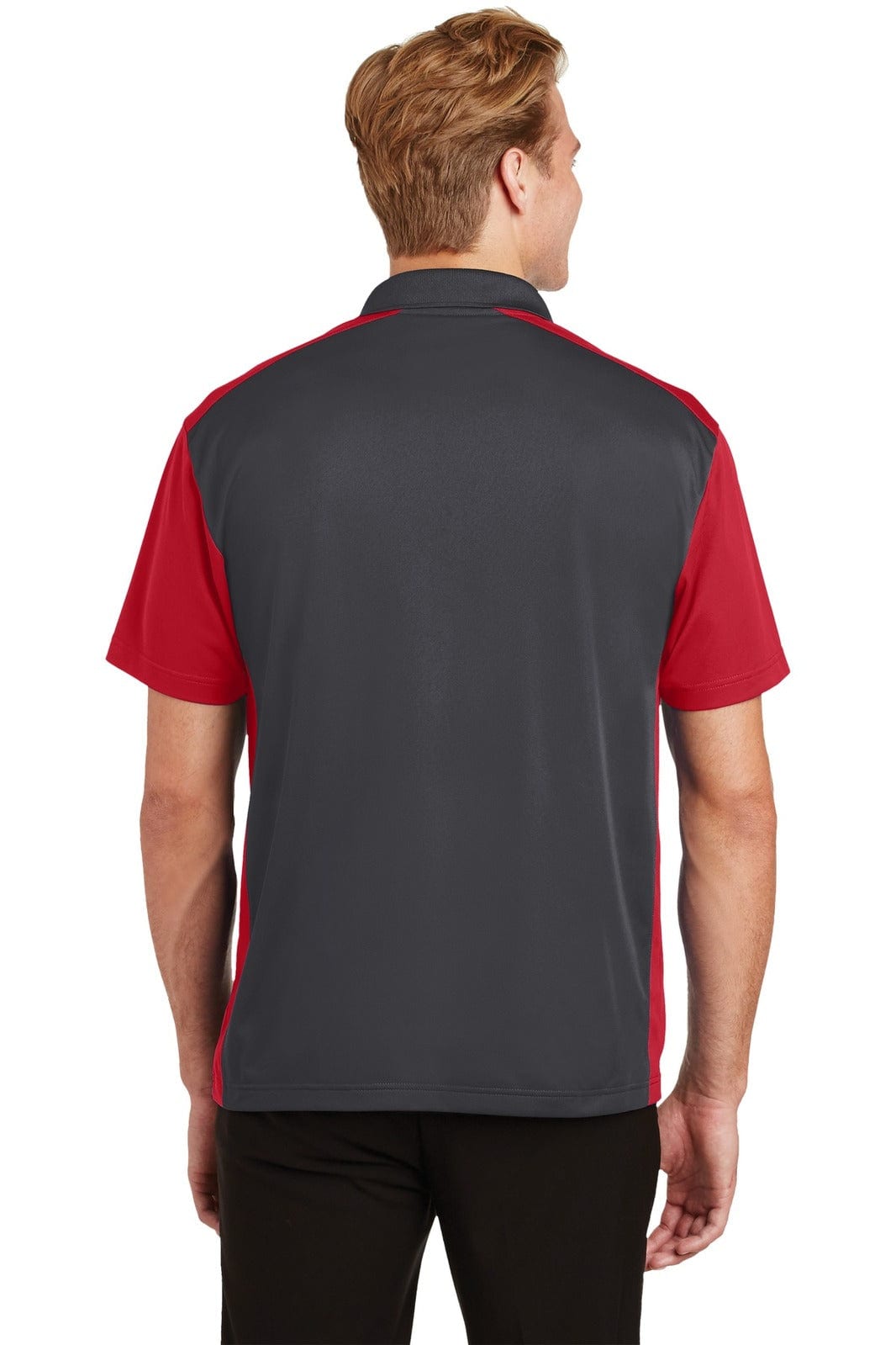 Sport-Tek Colorblock Micropique Sport-Wick Polo
