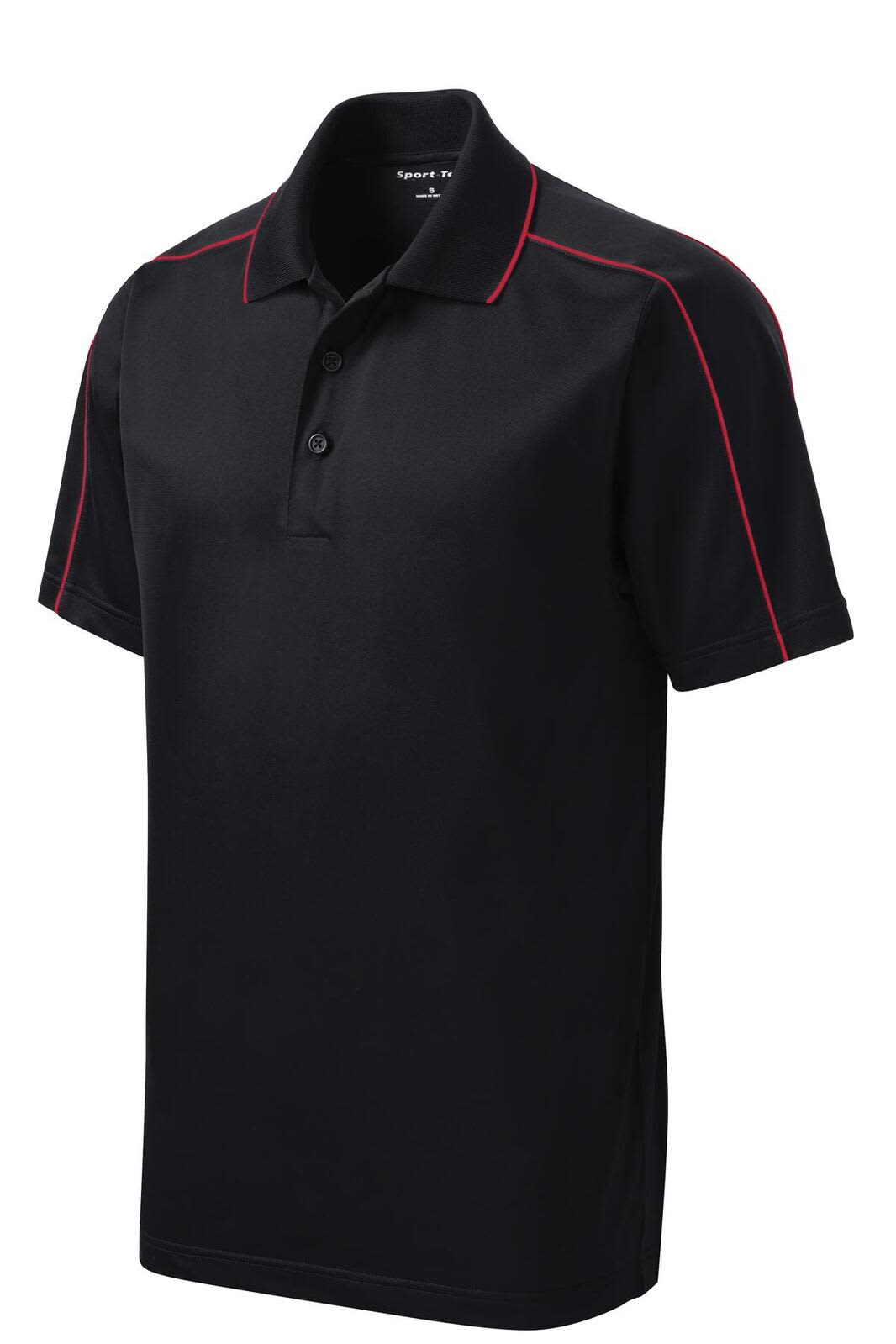 Sport-Tek Micropique Sport-Wick Piped Polo