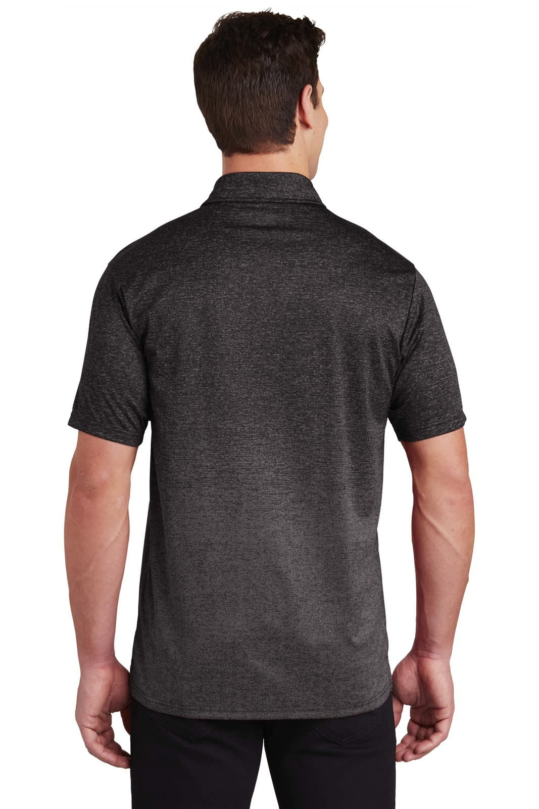Sport-Tek Ombre Heather Polo