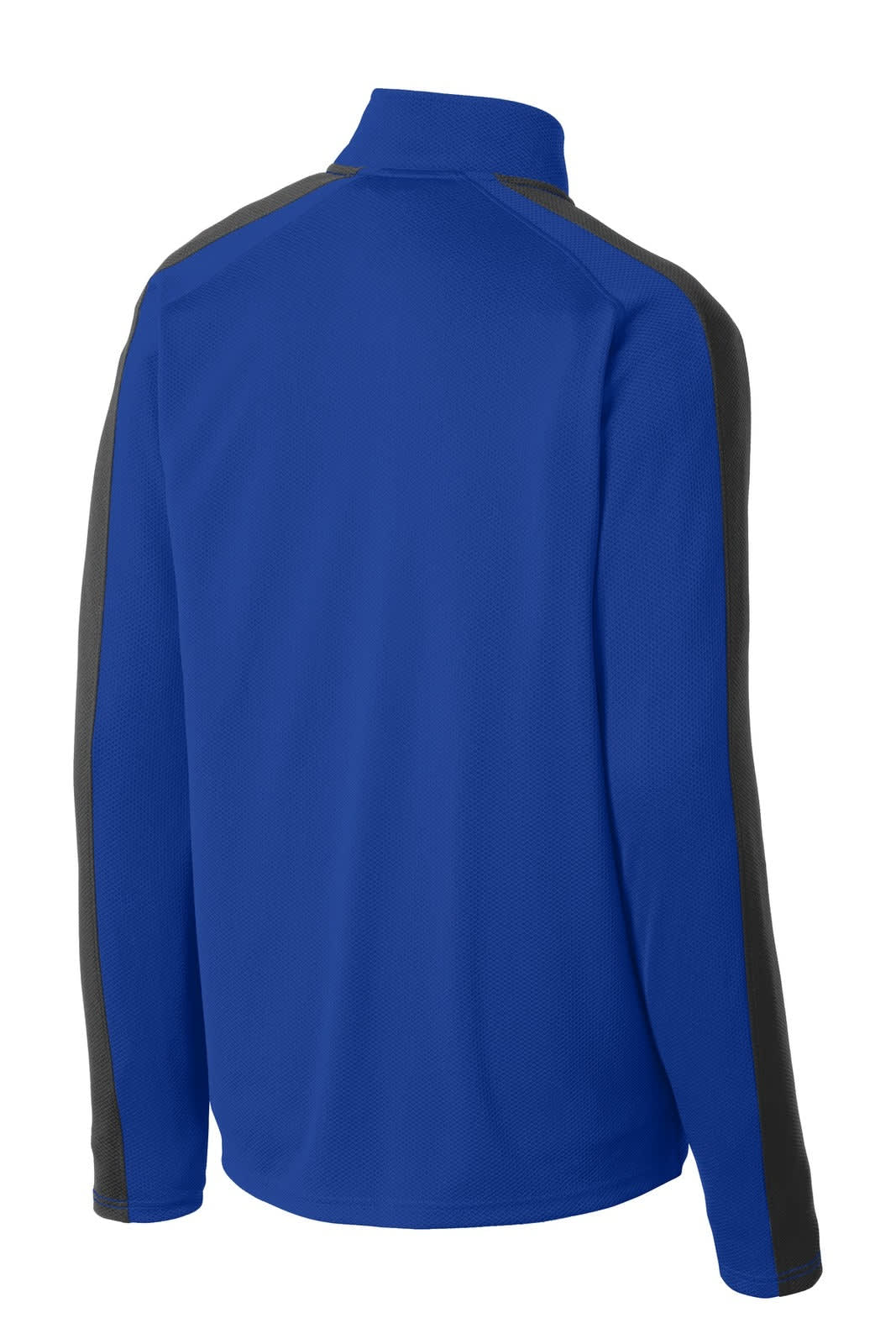 Sport-Tek Sport-Wick Textured Colorblock 1/4-Zip Pullover