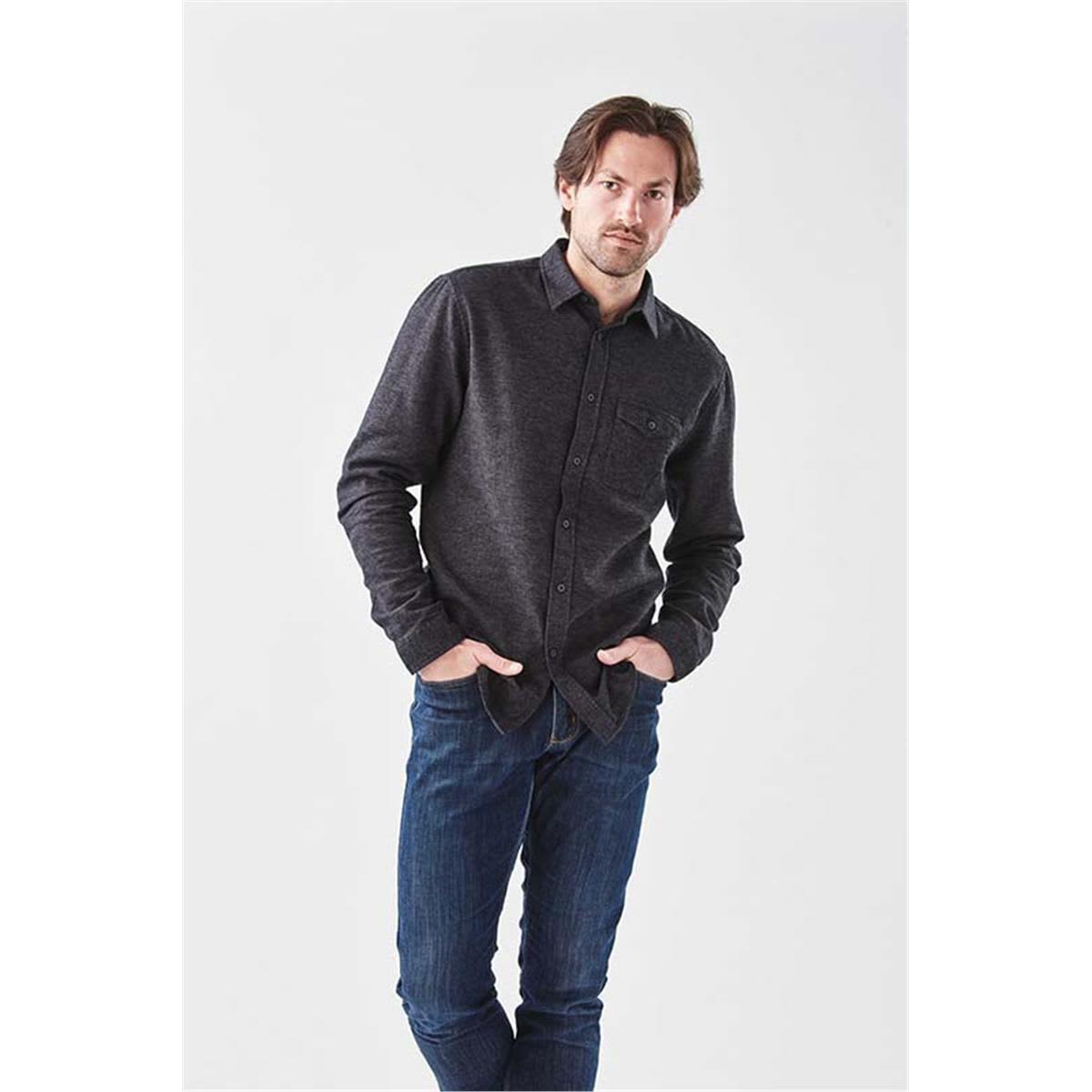 Men's Dockyard Long Sleeve Twill Shirt