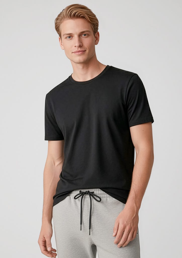 Mens Action Short Sleeve Tee