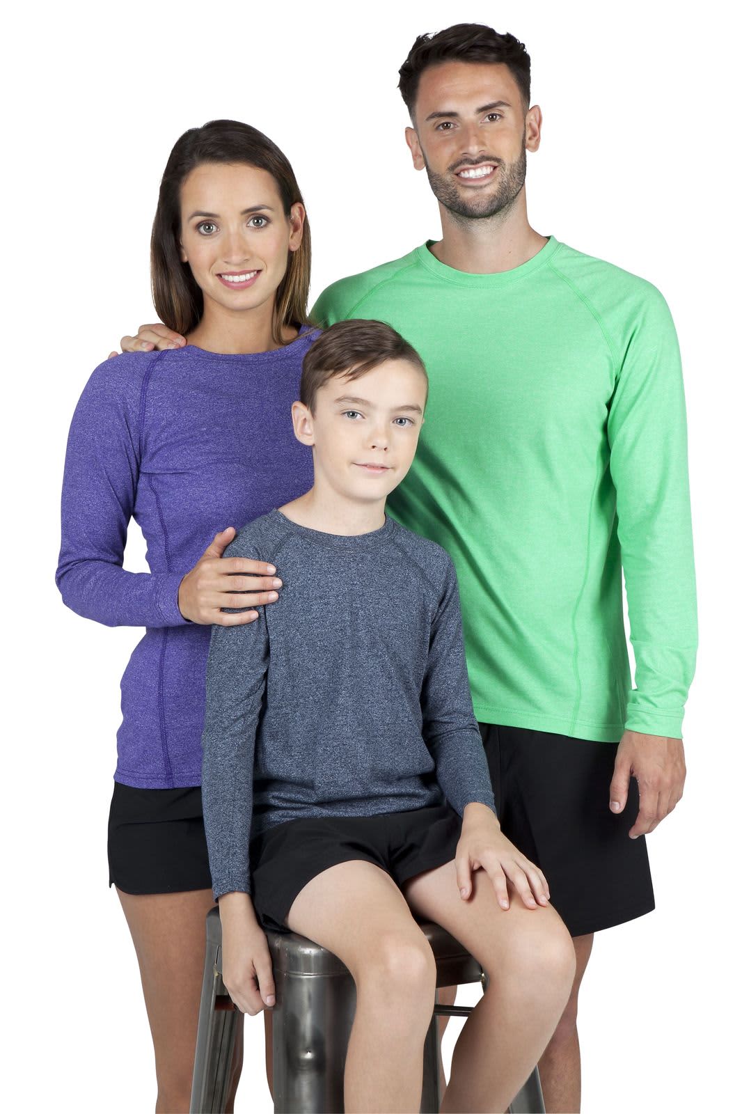Womens Greatness Heather Long Sleeve T-shirt