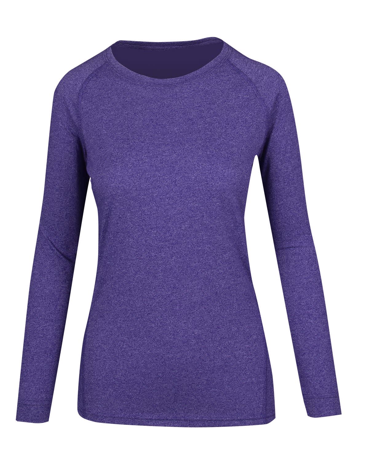 Womens Greatness Heather Long Sleeve T-shirt