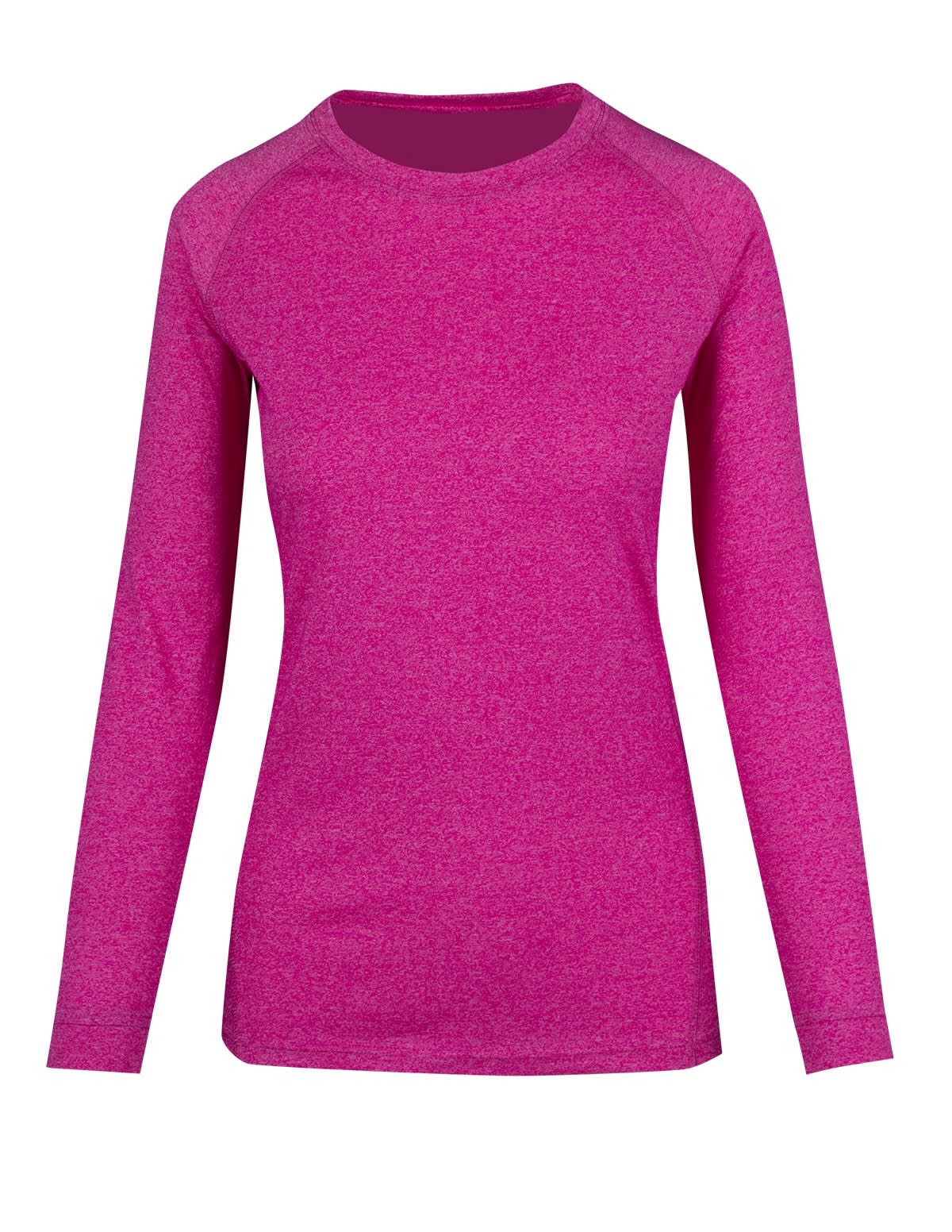 Womens Greatness Heather Long Sleeve T-shirt