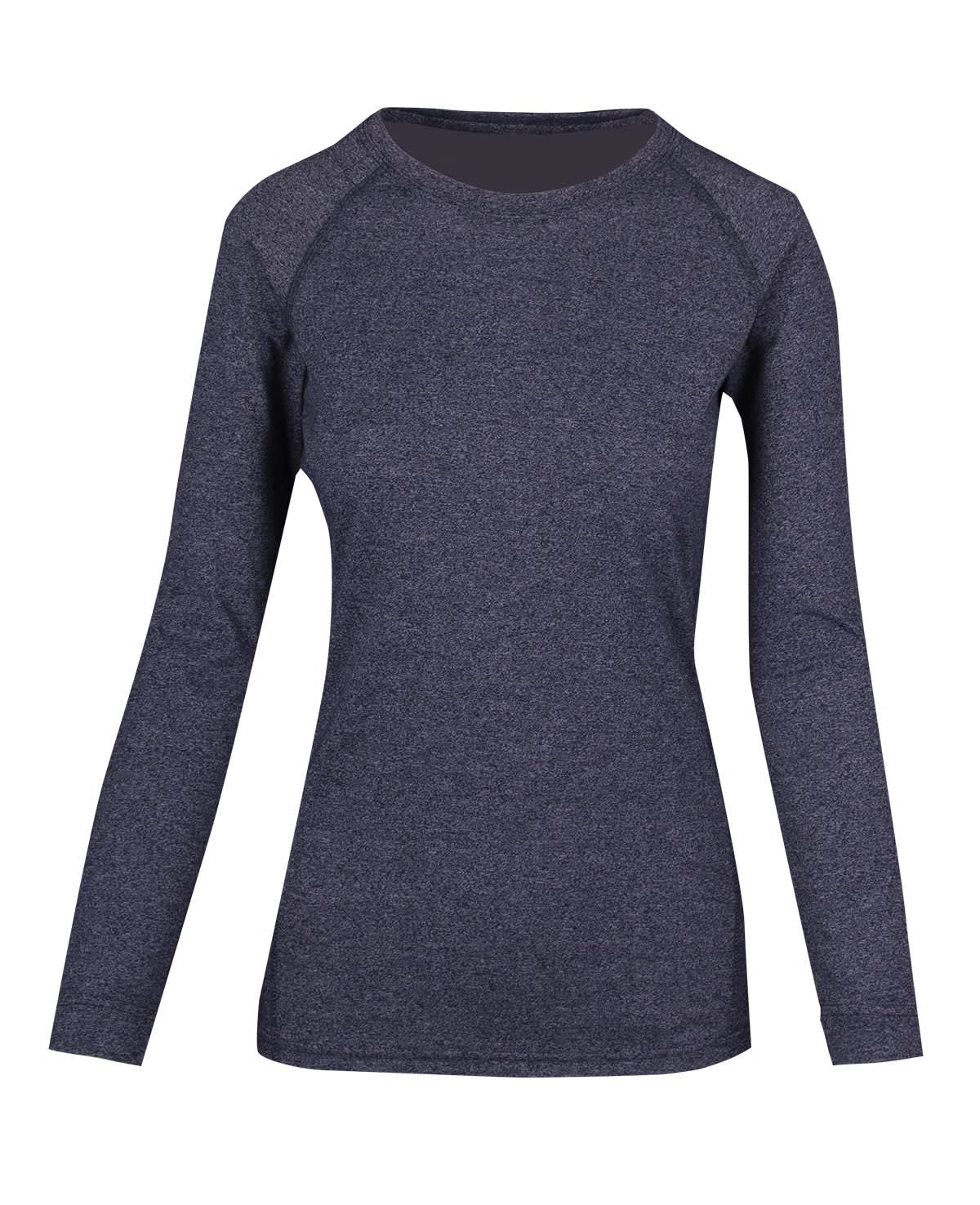 Womens Greatness Heather Long Sleeve T-shirt