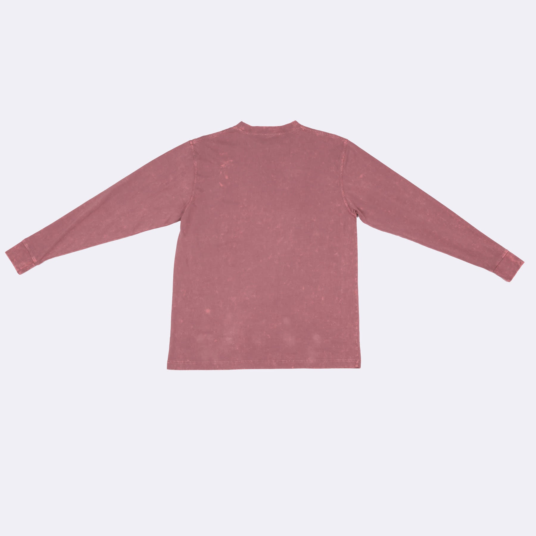Men's / Unisex Stone Wash Long Sleeve T-shirt