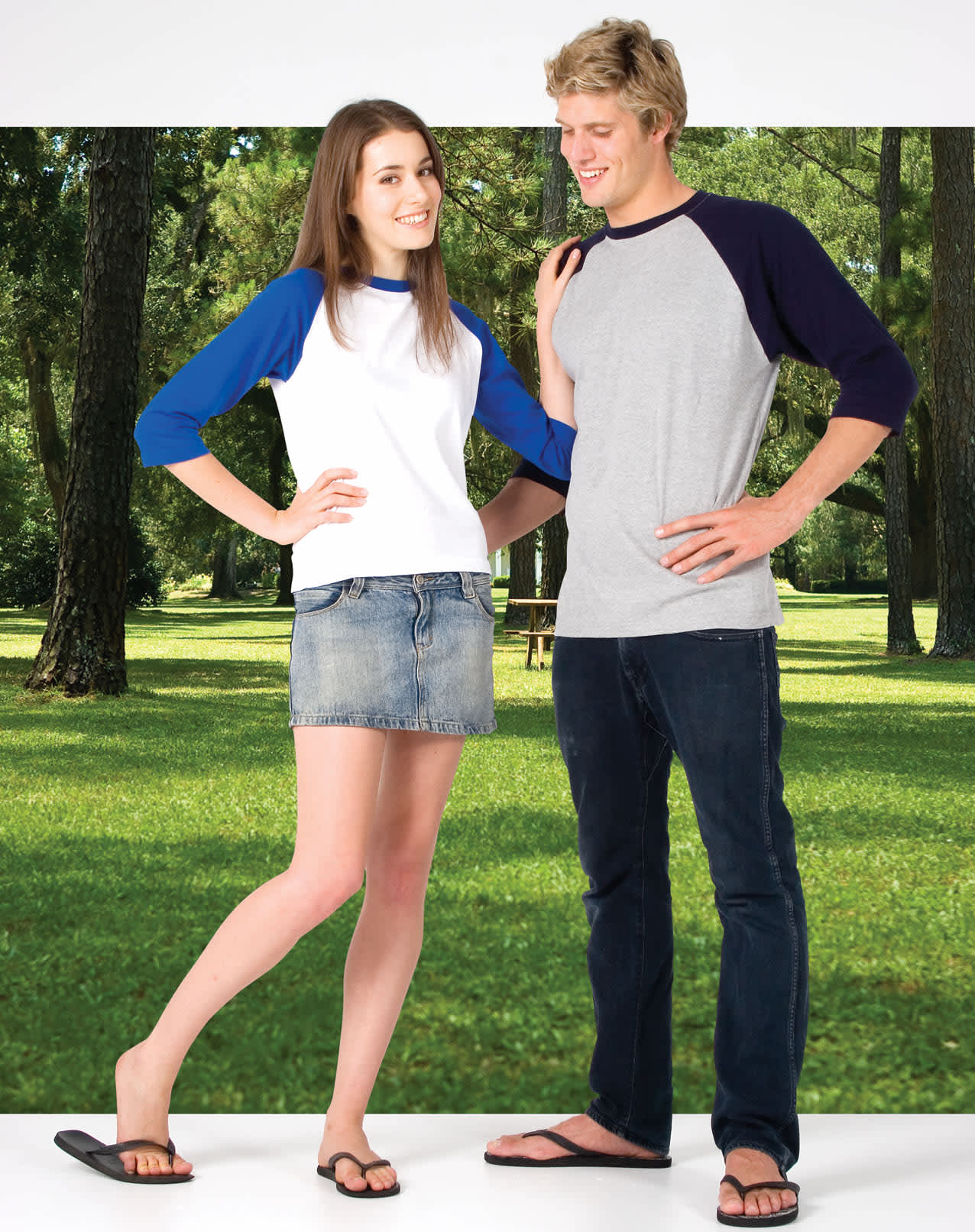 Women's 3/4 Sleeve Raglan T-shirt
