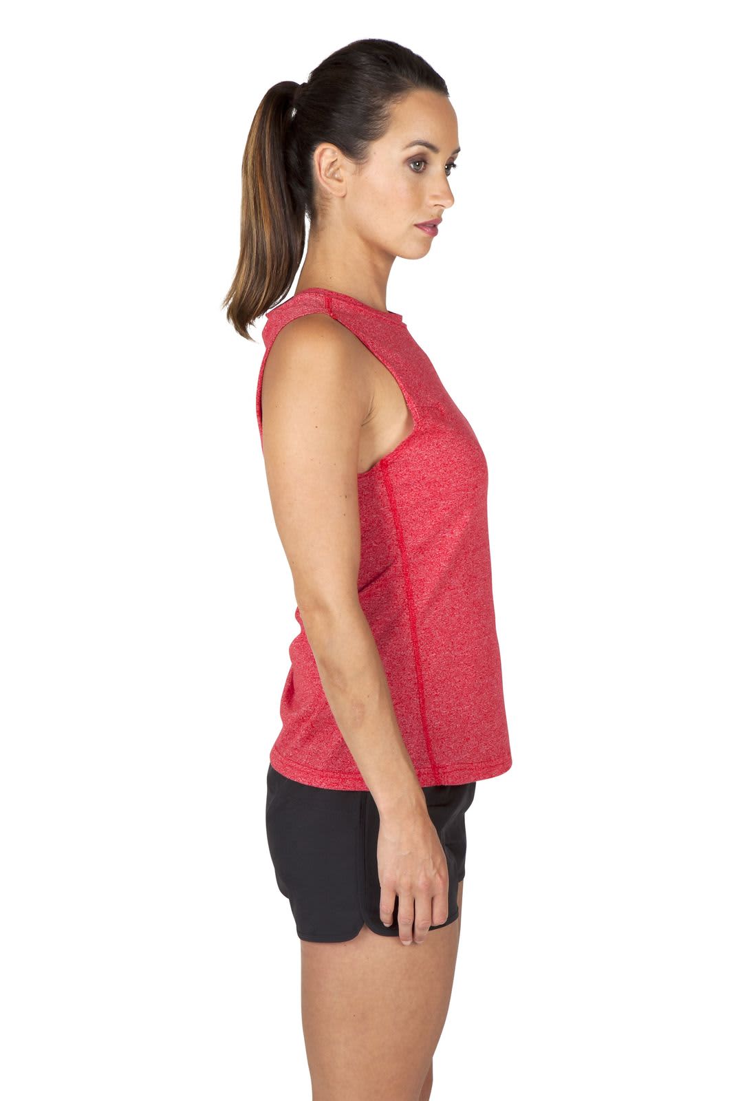 Womens Heather SLEEVELESS Tee - Greatness Range