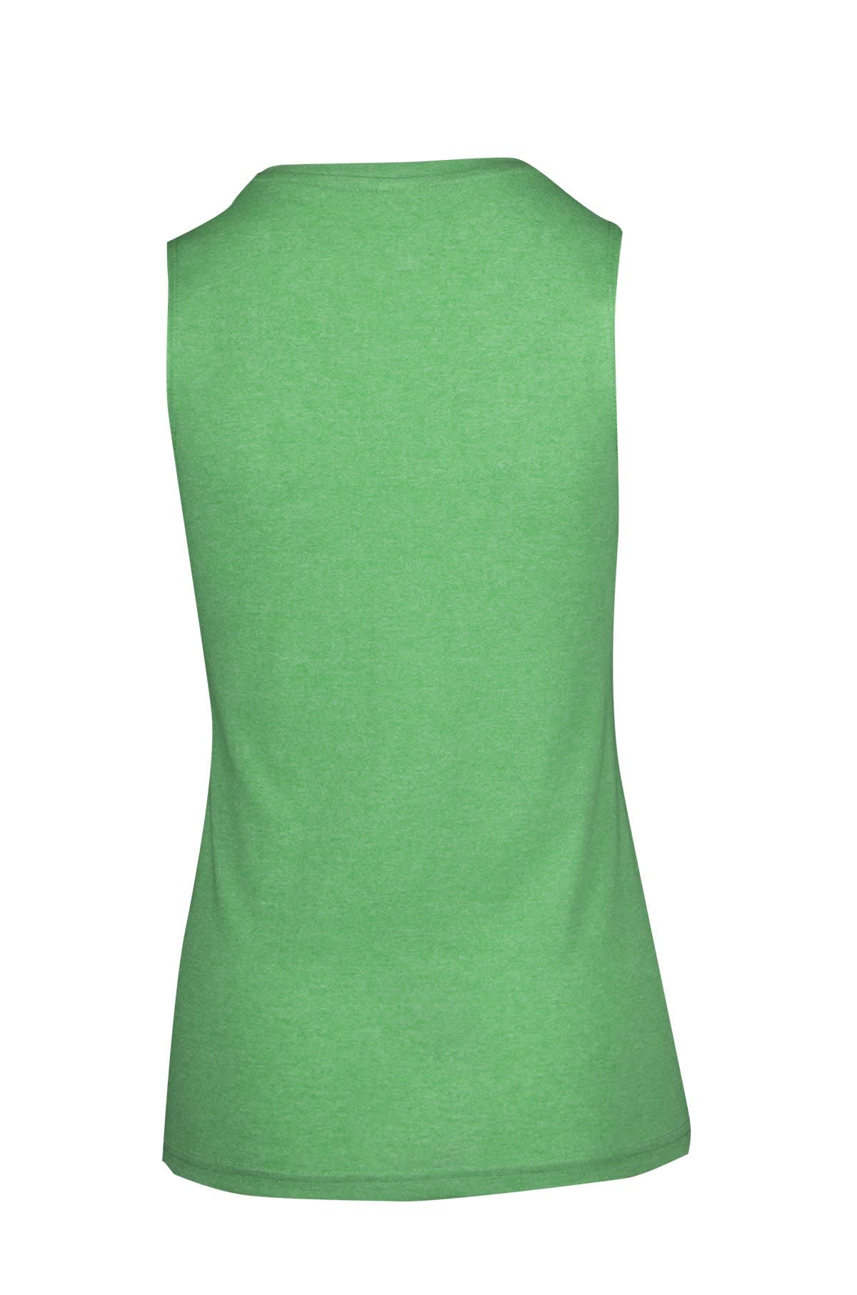 Womens Heather SLEEVELESS Tee - Greatness Range