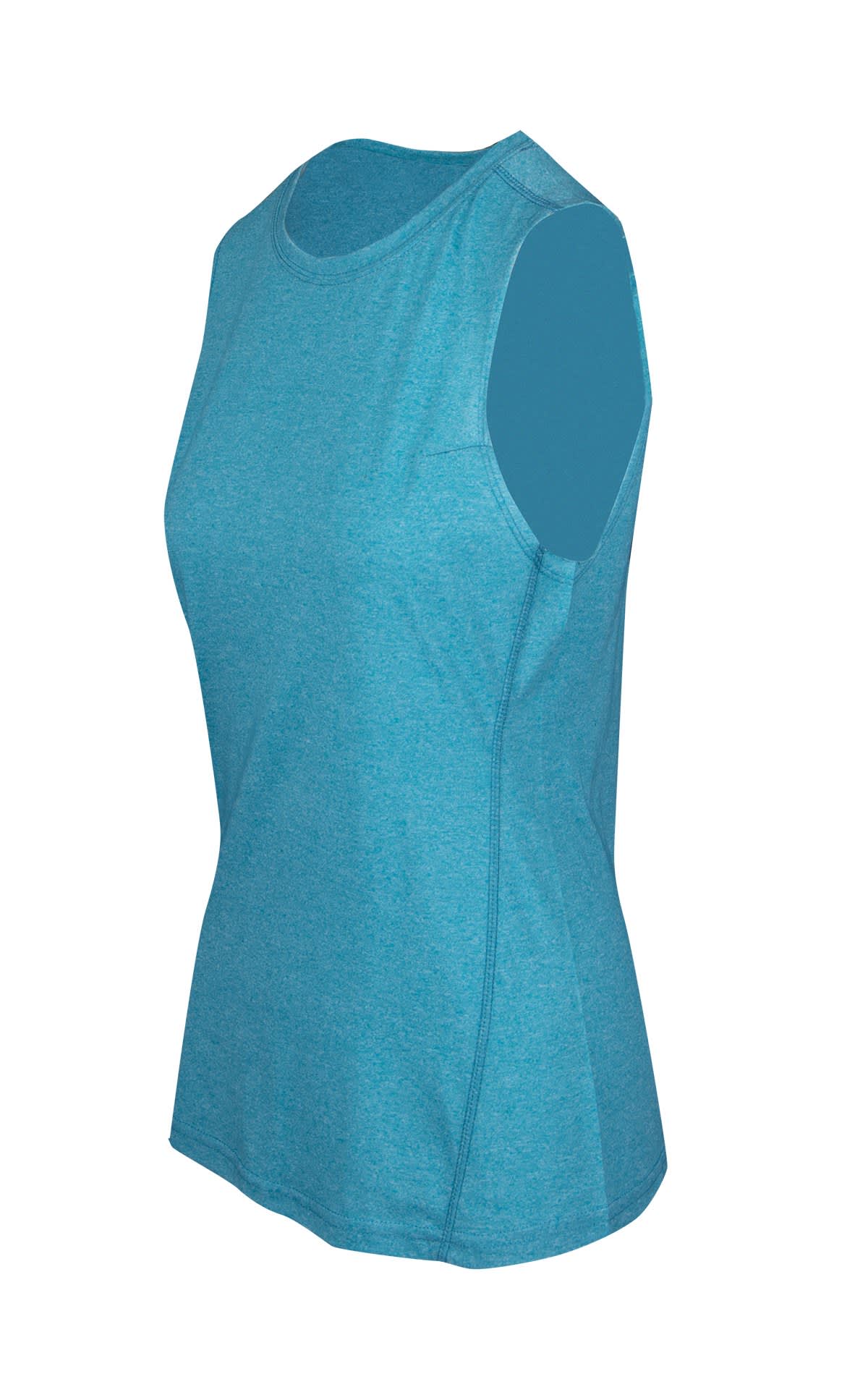 Womens Heather SLEEVELESS Tee - Greatness Range