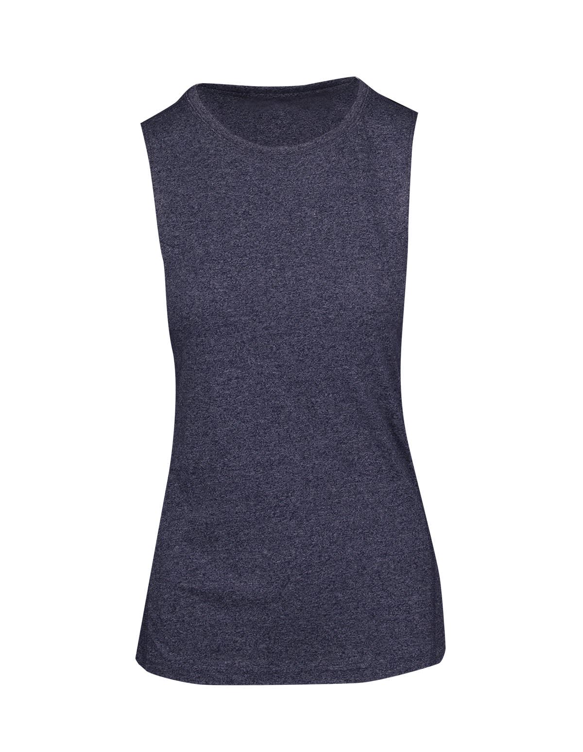Womens Heather SLEEVELESS Tee - Greatness Range