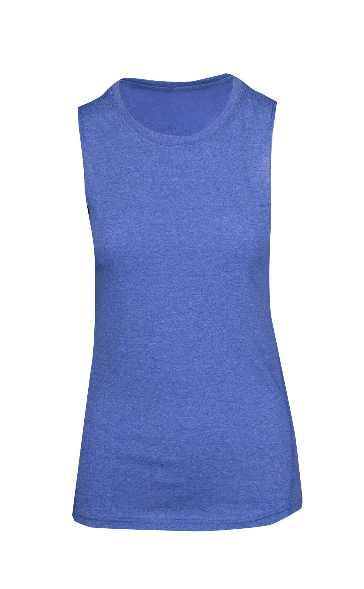 Womens Heather SLEEVELESS Tee - Greatness Range