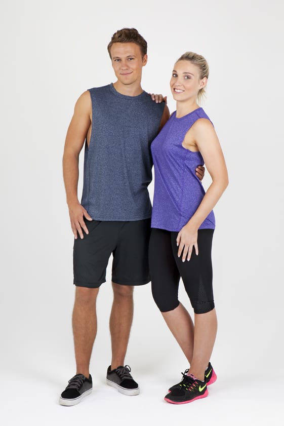 Mens Heather SLEEVELESS Tee - Greatness Range