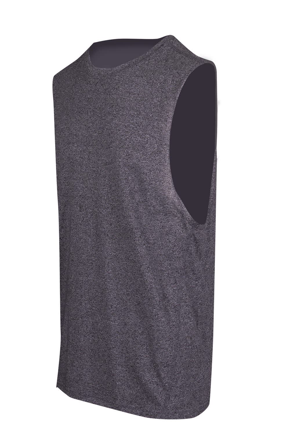 Mens Heather SLEEVELESS Tee - Greatness Range
