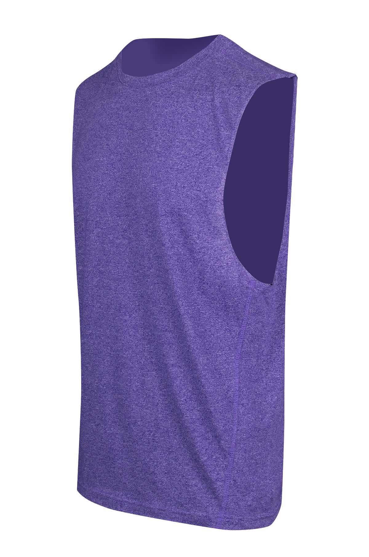 Mens Heather SLEEVELESS Tee - Greatness Range