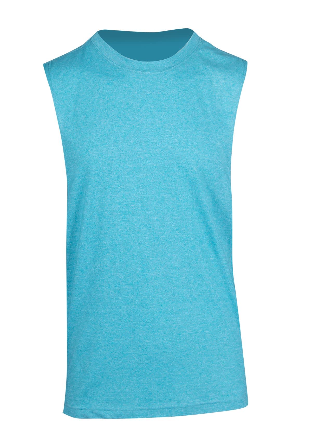 Mens Heather SLEEVELESS Tee - Greatness Range