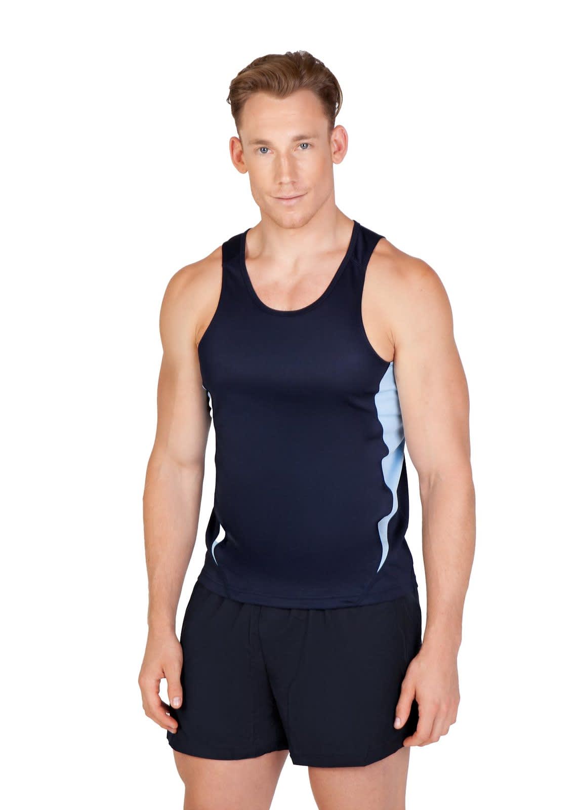 Mens Accelerator Cool Dry Singlet