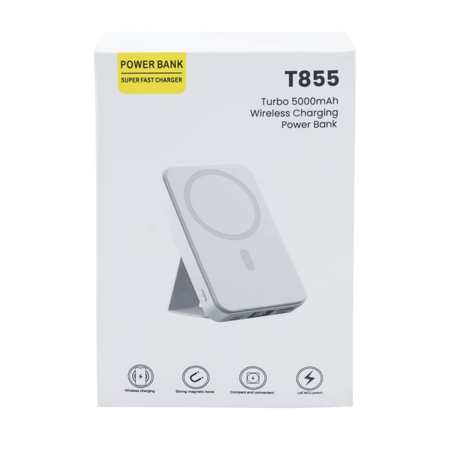 Turbo 5000mAh Wireless Charging Power Bank