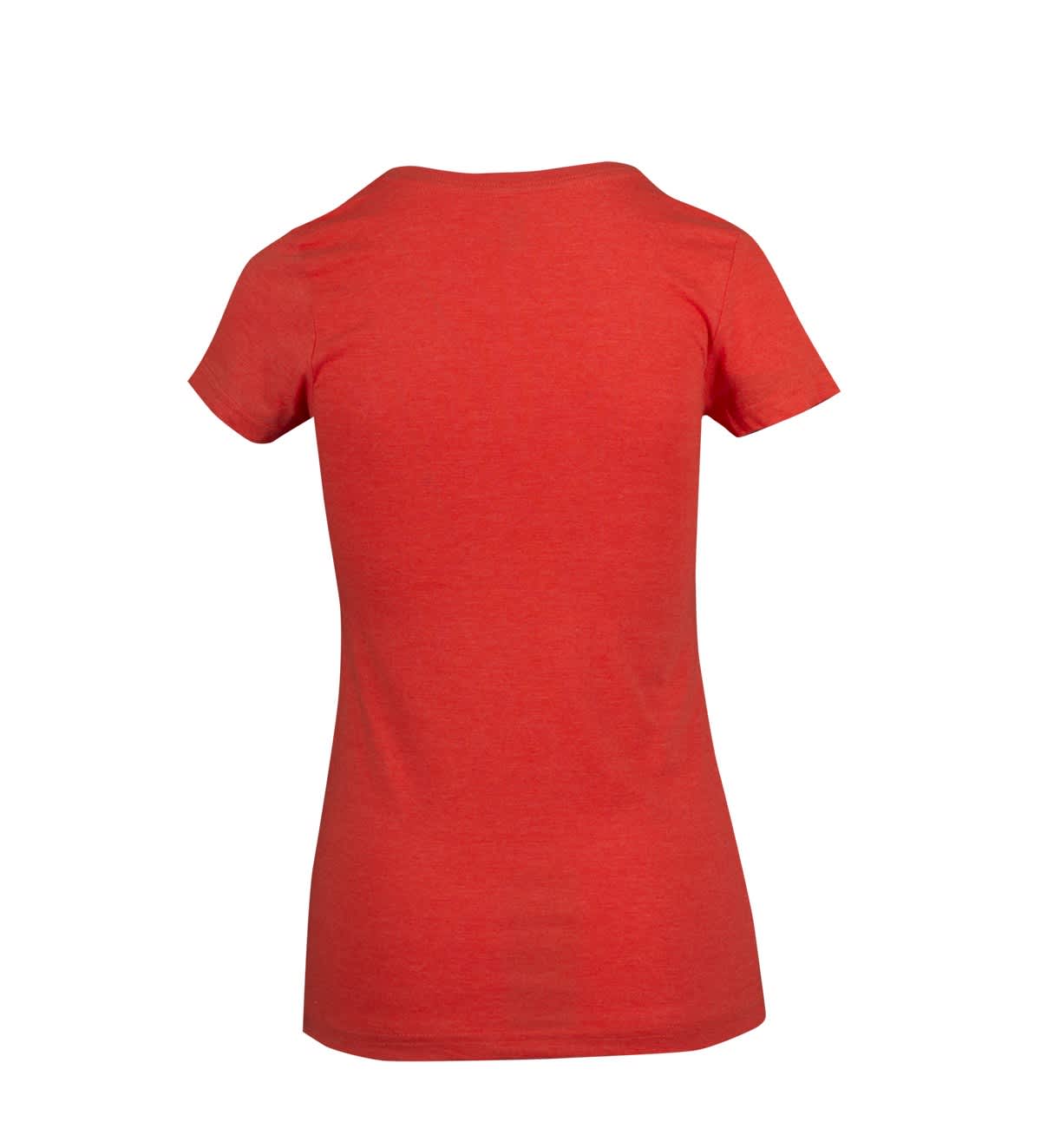 Womens Marl V-neck T-shirt