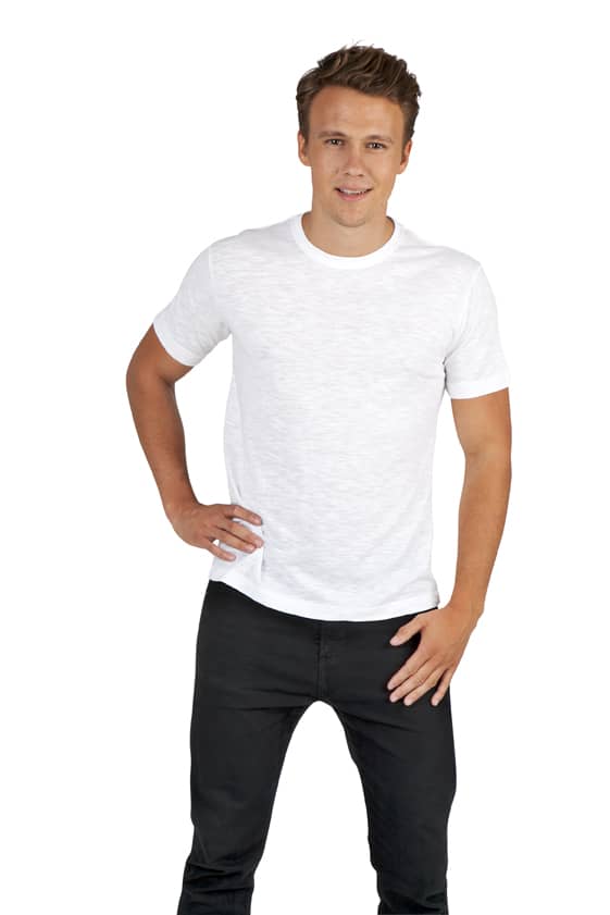 Men's / Unisex Raw Cotton Wave T-shirt