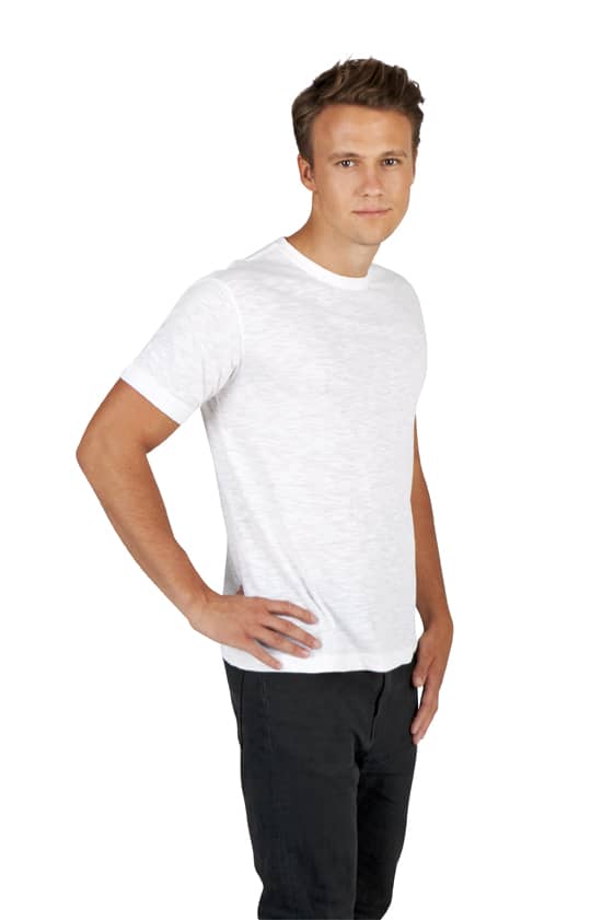 Men's / Unisex Raw Cotton Wave T-shirt