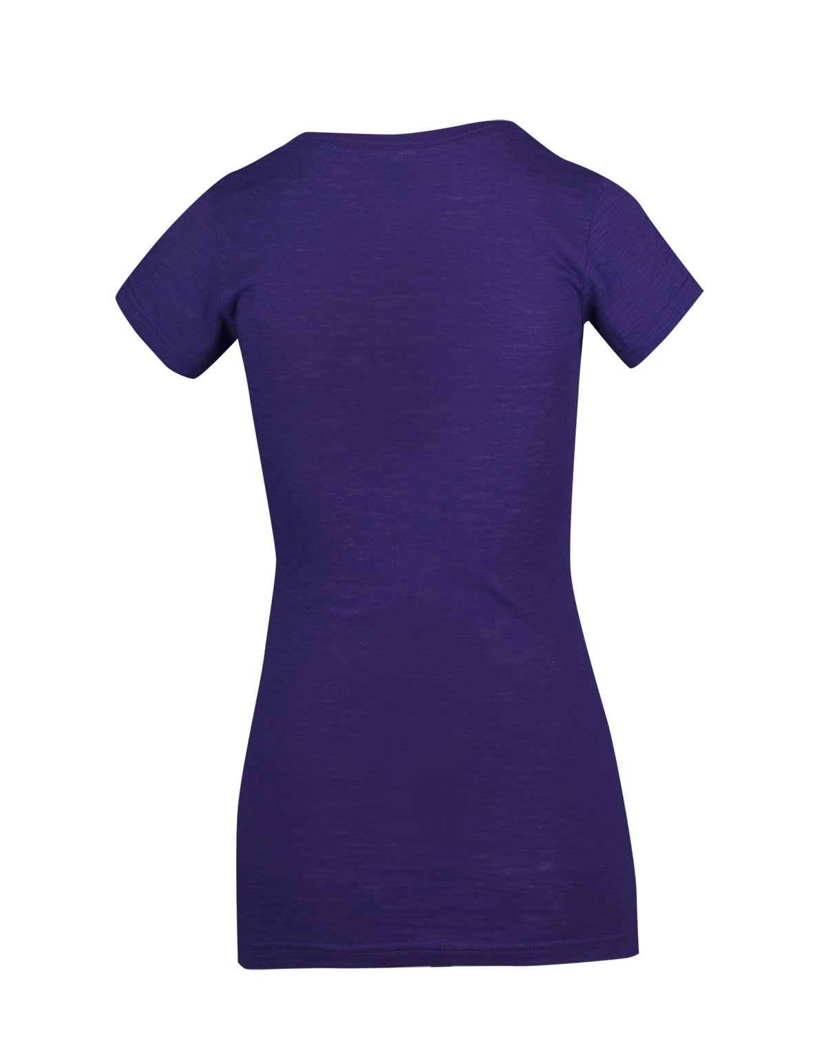 Women's Raw Cotton Wave V Neck Tshirt