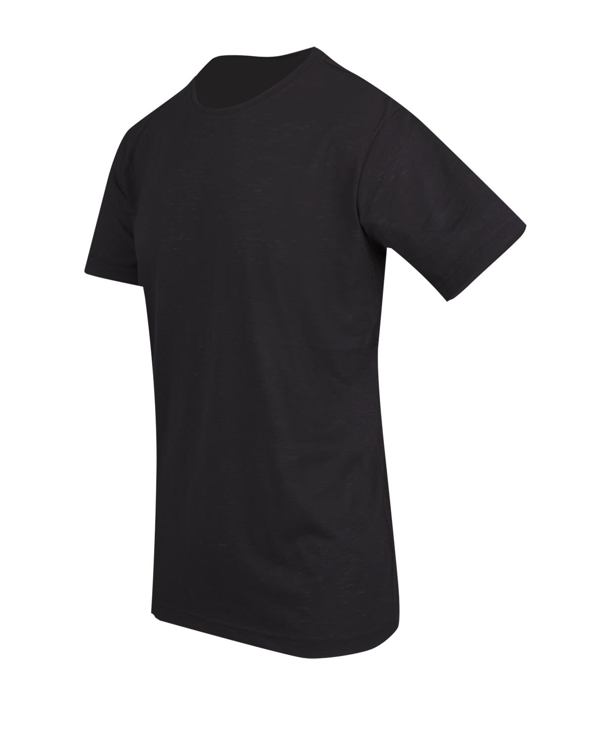 Men's / Unisex Raw Cotton Wave V Neck T-shirt