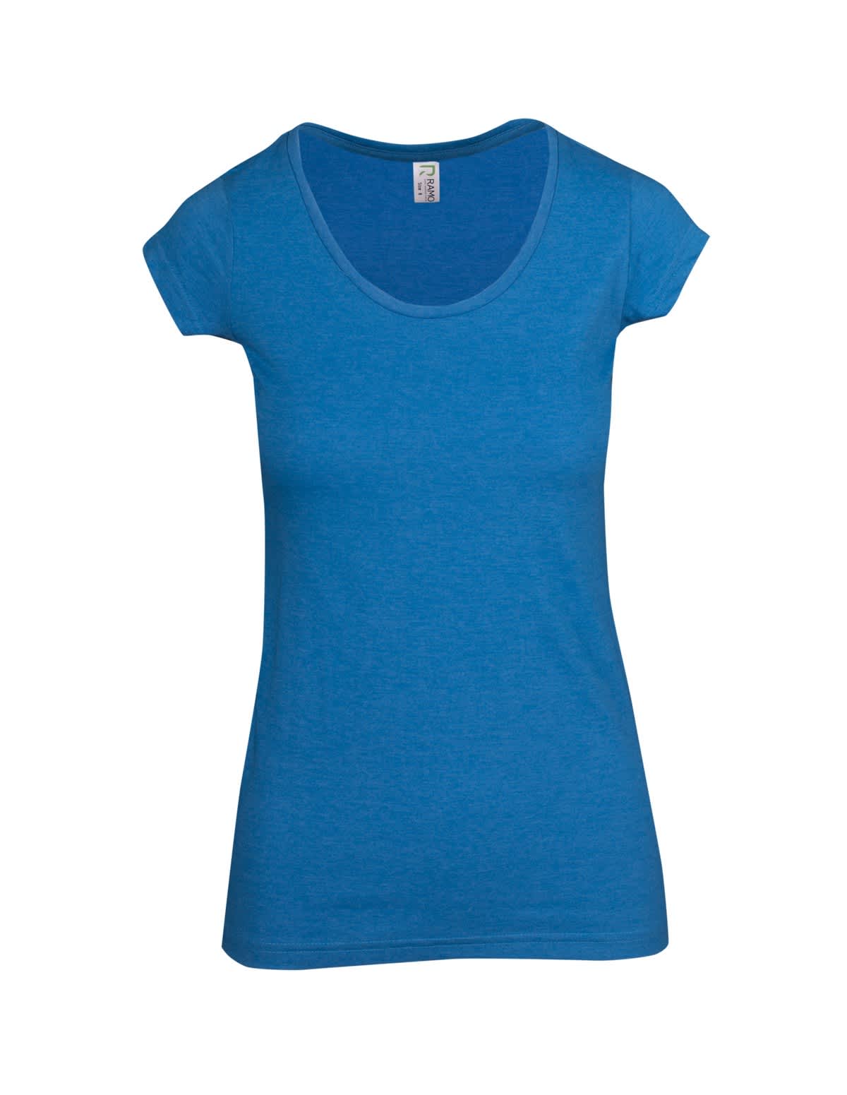 Womens Marl Scoop Neck T-shirt