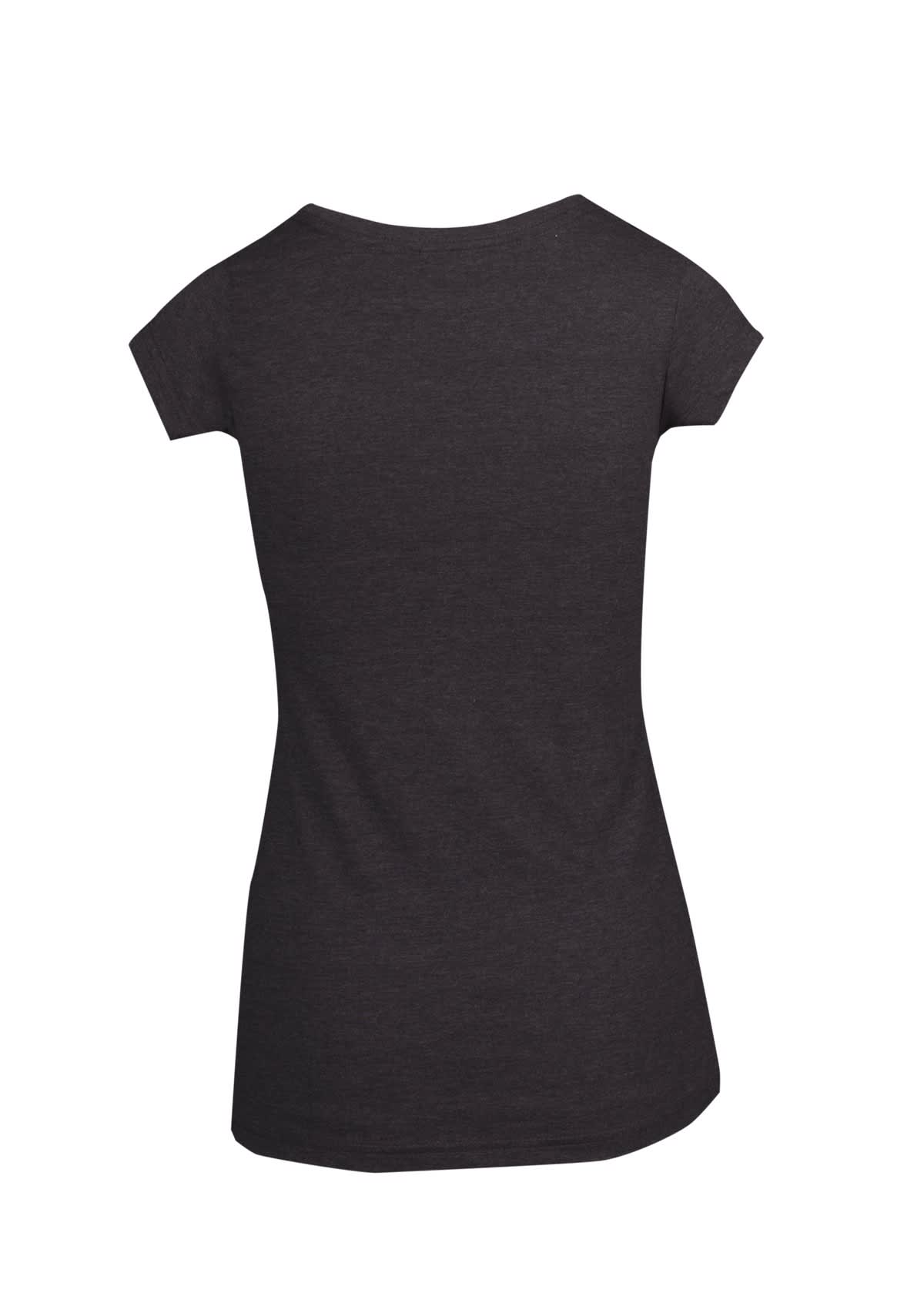 Womens Marl Scoop Neck T-shirt