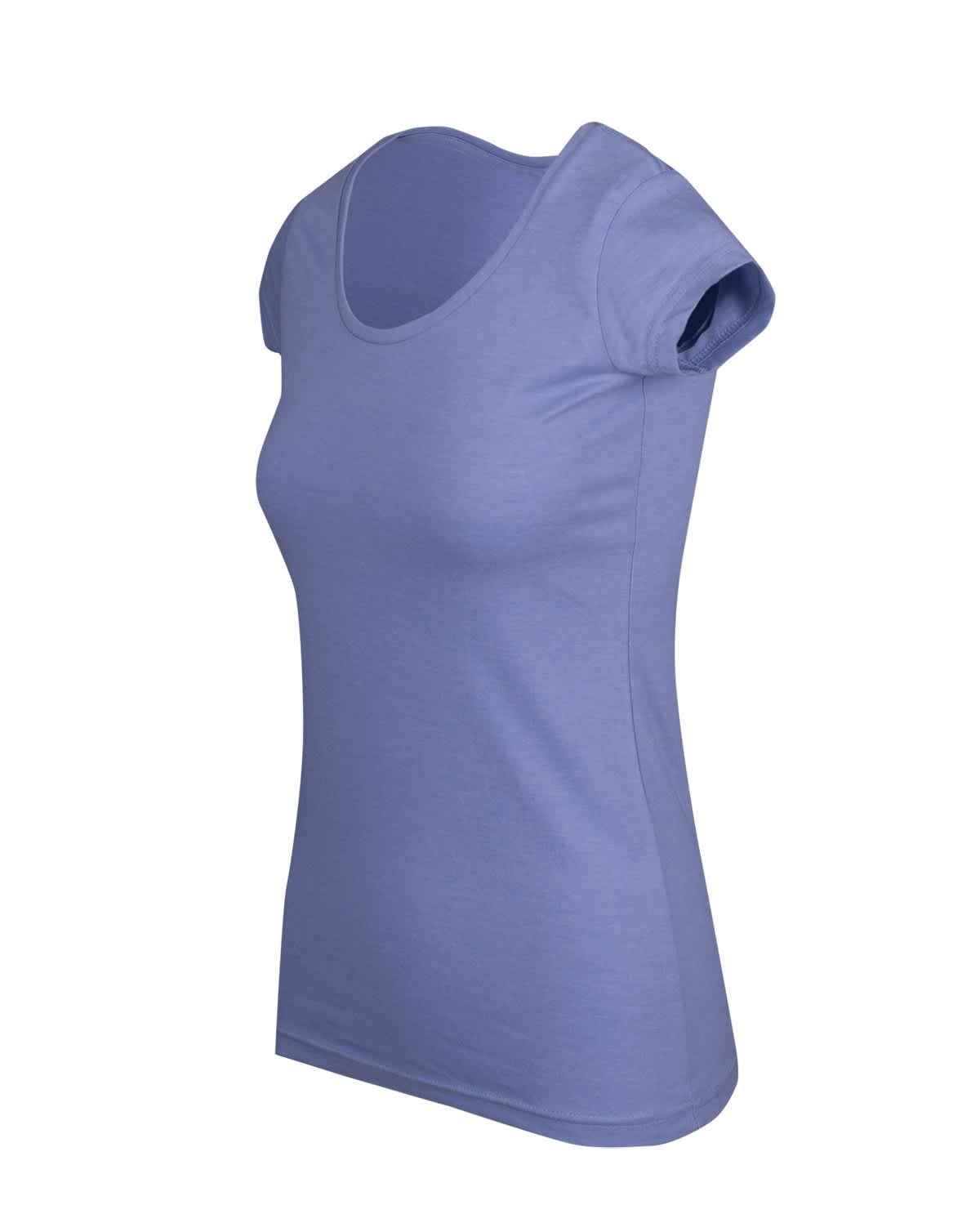 Womens Marl Scoop Neck T-shirt