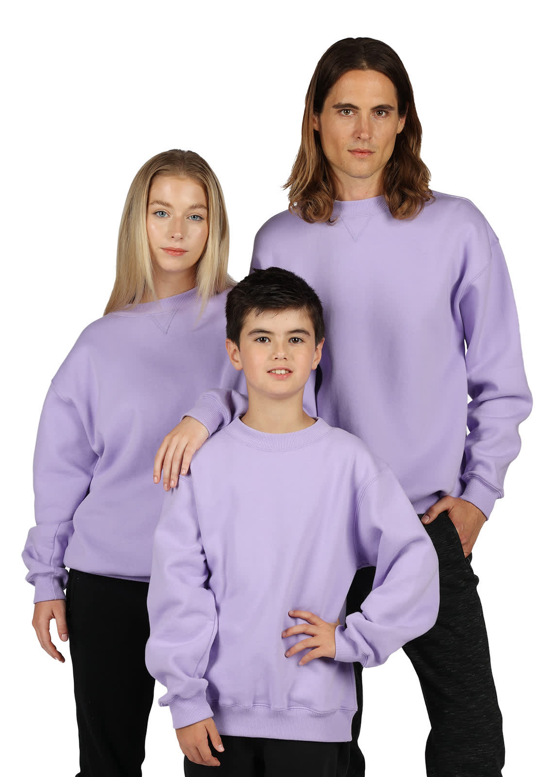 Adult Poly cotton fleece sloppy joe